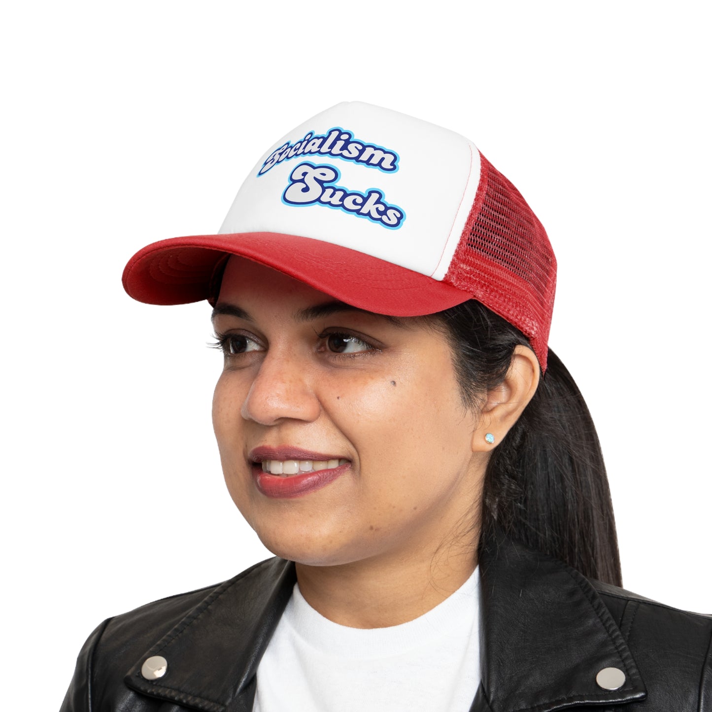 Socialism Sucks Mesh Cap