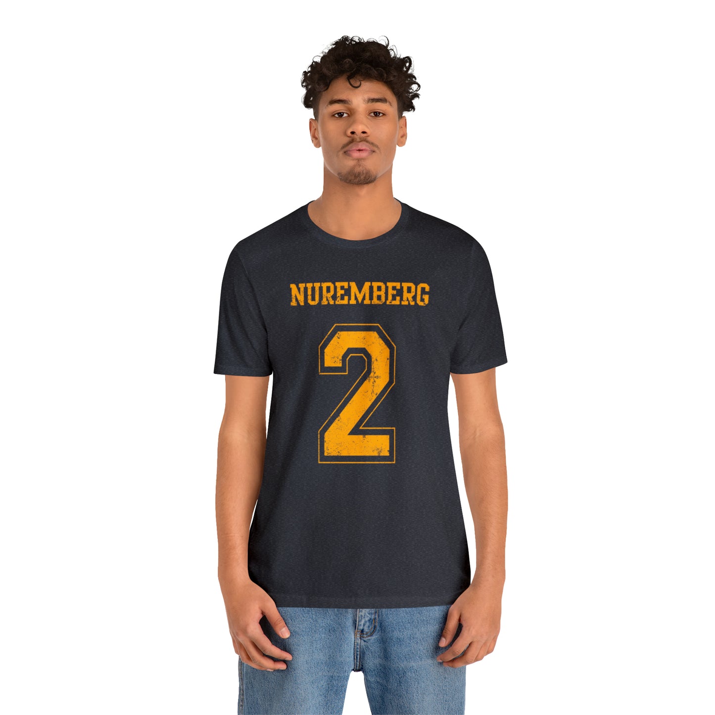 Nuremberg 2 Jersey-Style Unisex Jersey Short Sleeve Tee