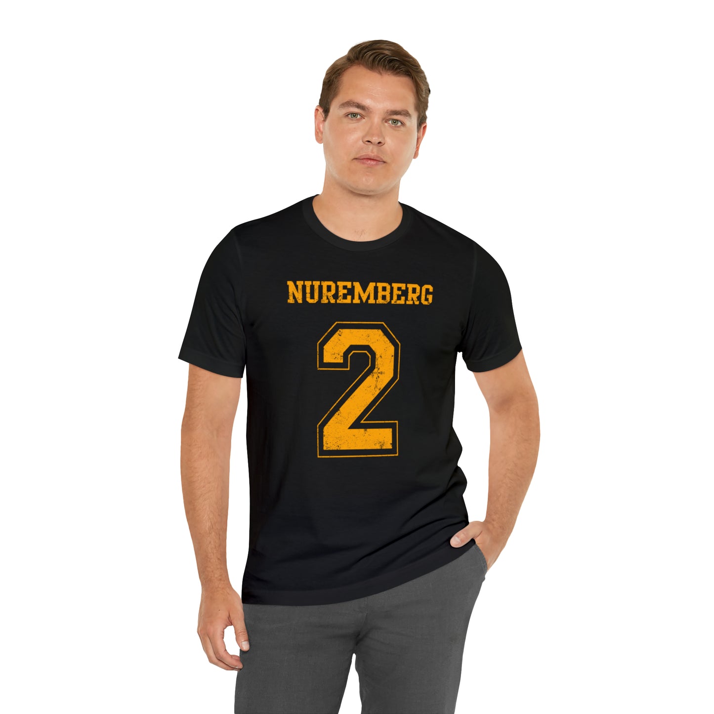 Nuremberg 2 Jersey-Style Unisex Jersey Short Sleeve Tee