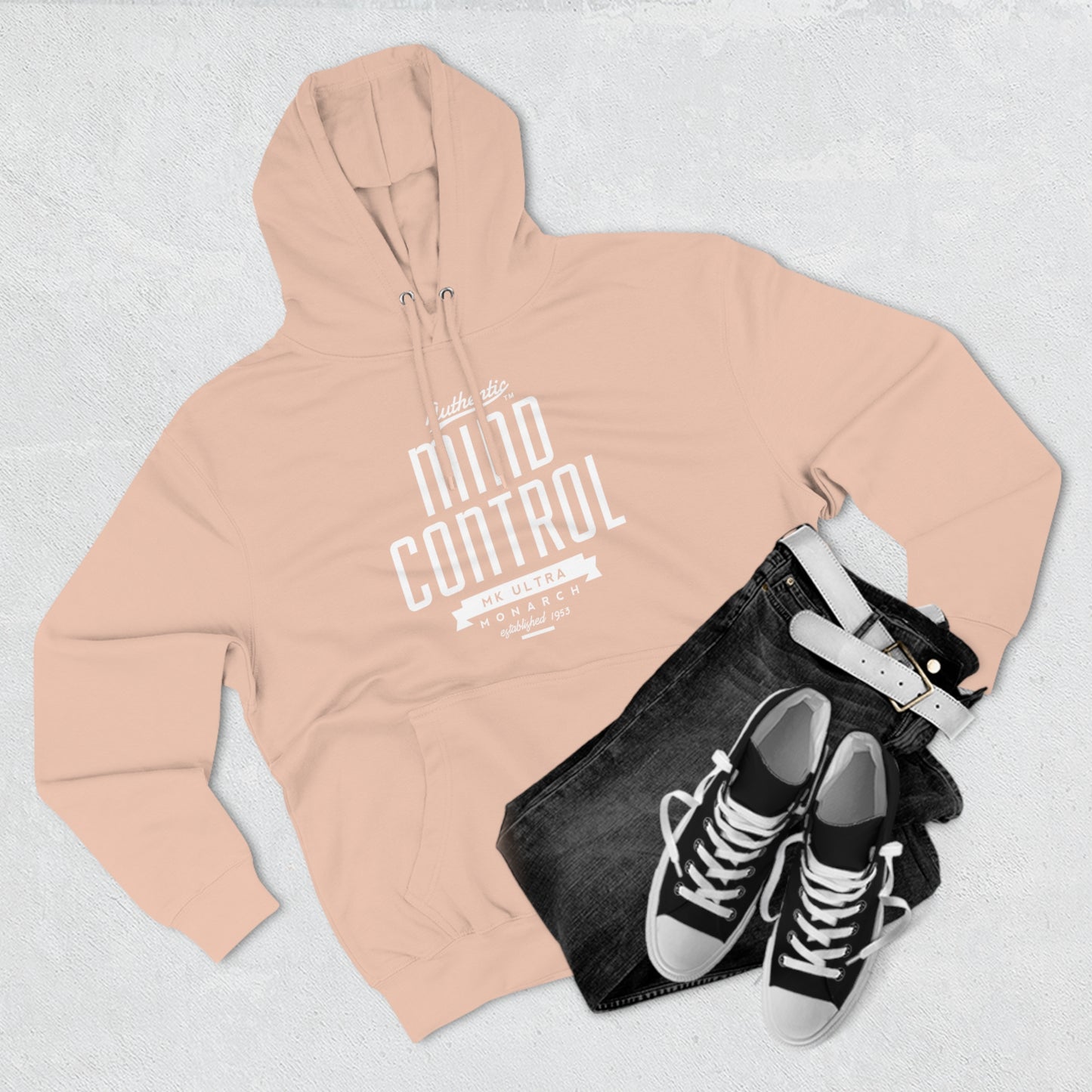 MK Ultra Mind Control Unisex Premium Pullover Hoodie