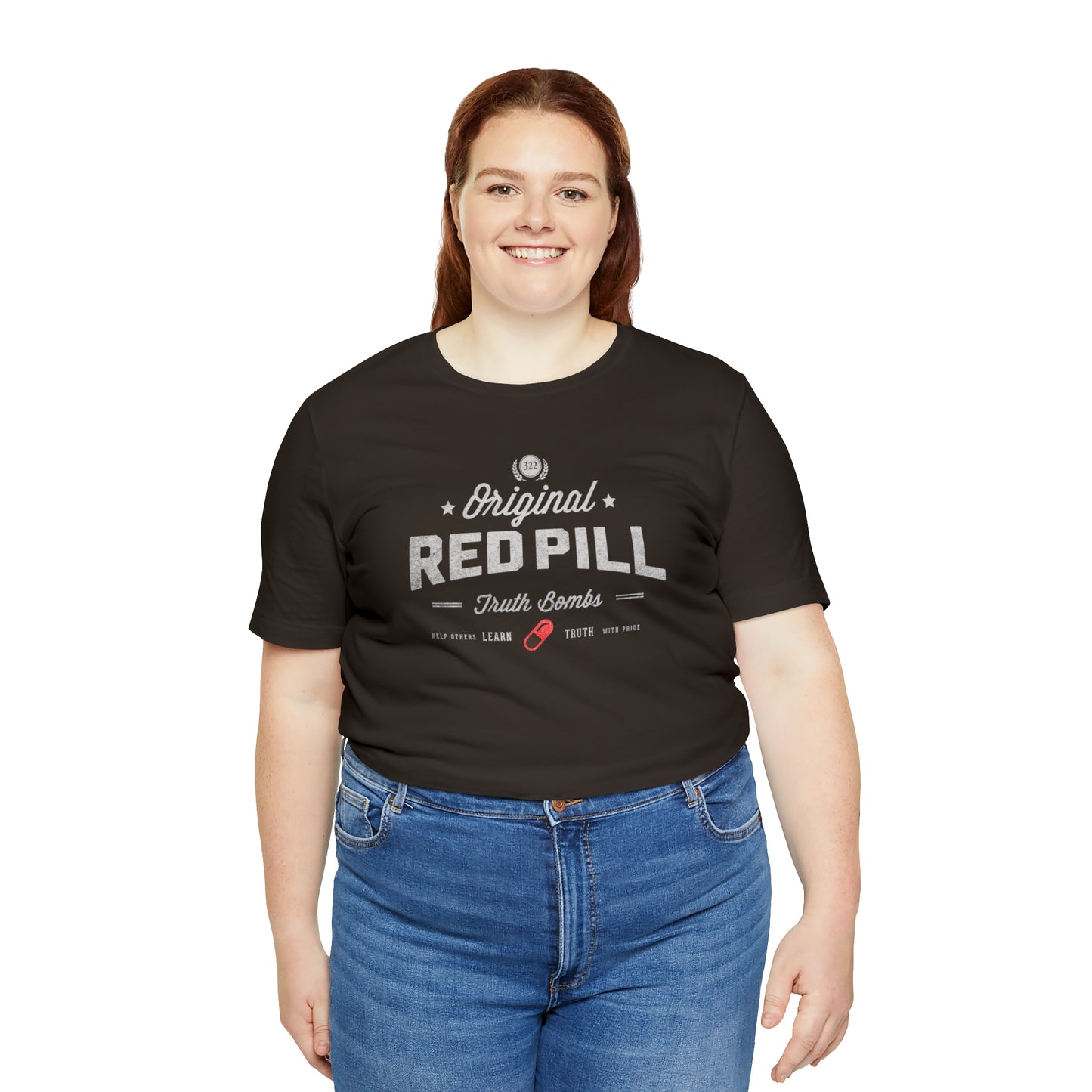 Red Pill Truth Bombs Unisex Jersey Short Sleeve Tee