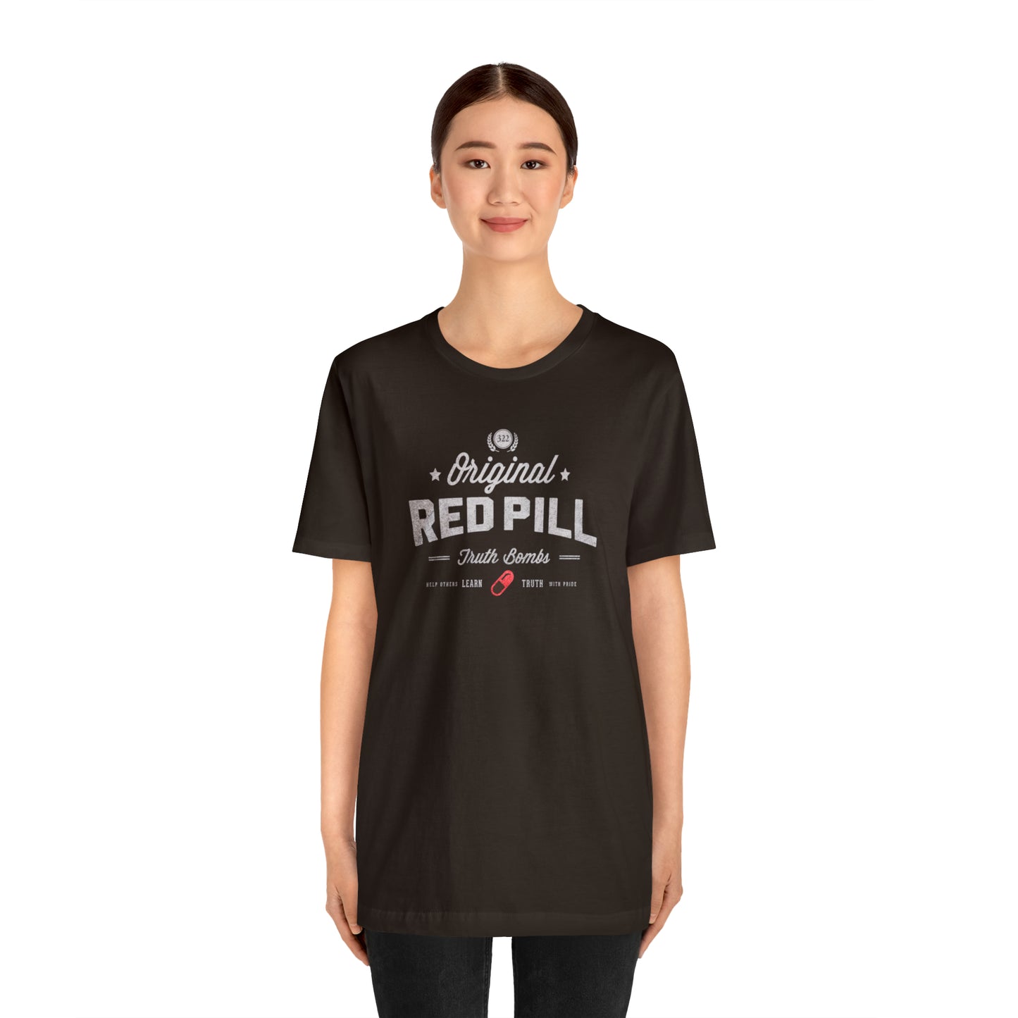 Red Pill Truth Bombs Unisex Jersey Short Sleeve Tee