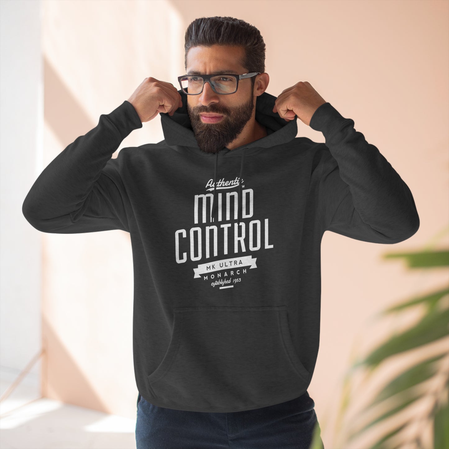 MK Ultra Mind Control Unisex Premium Pullover Hoodie