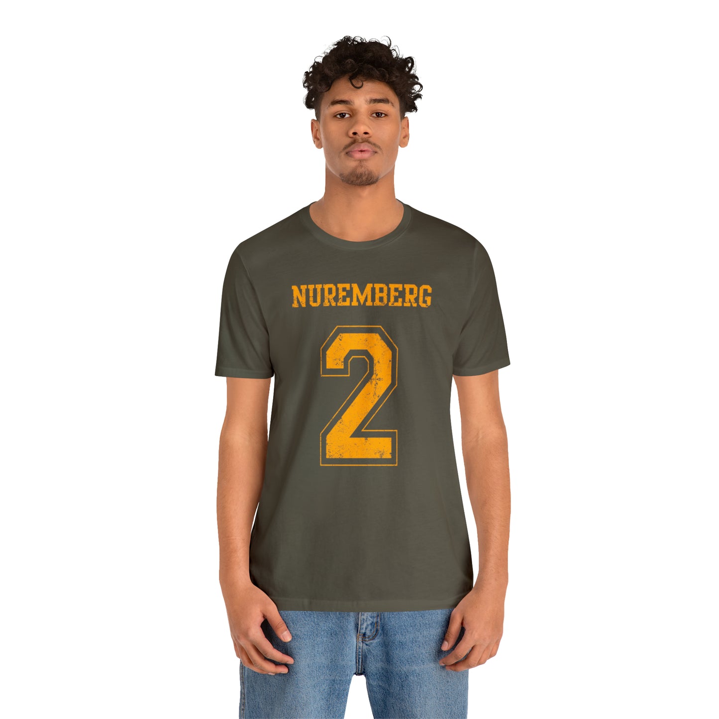 Nuremberg 2 Jersey-Style Unisex Jersey Short Sleeve Tee