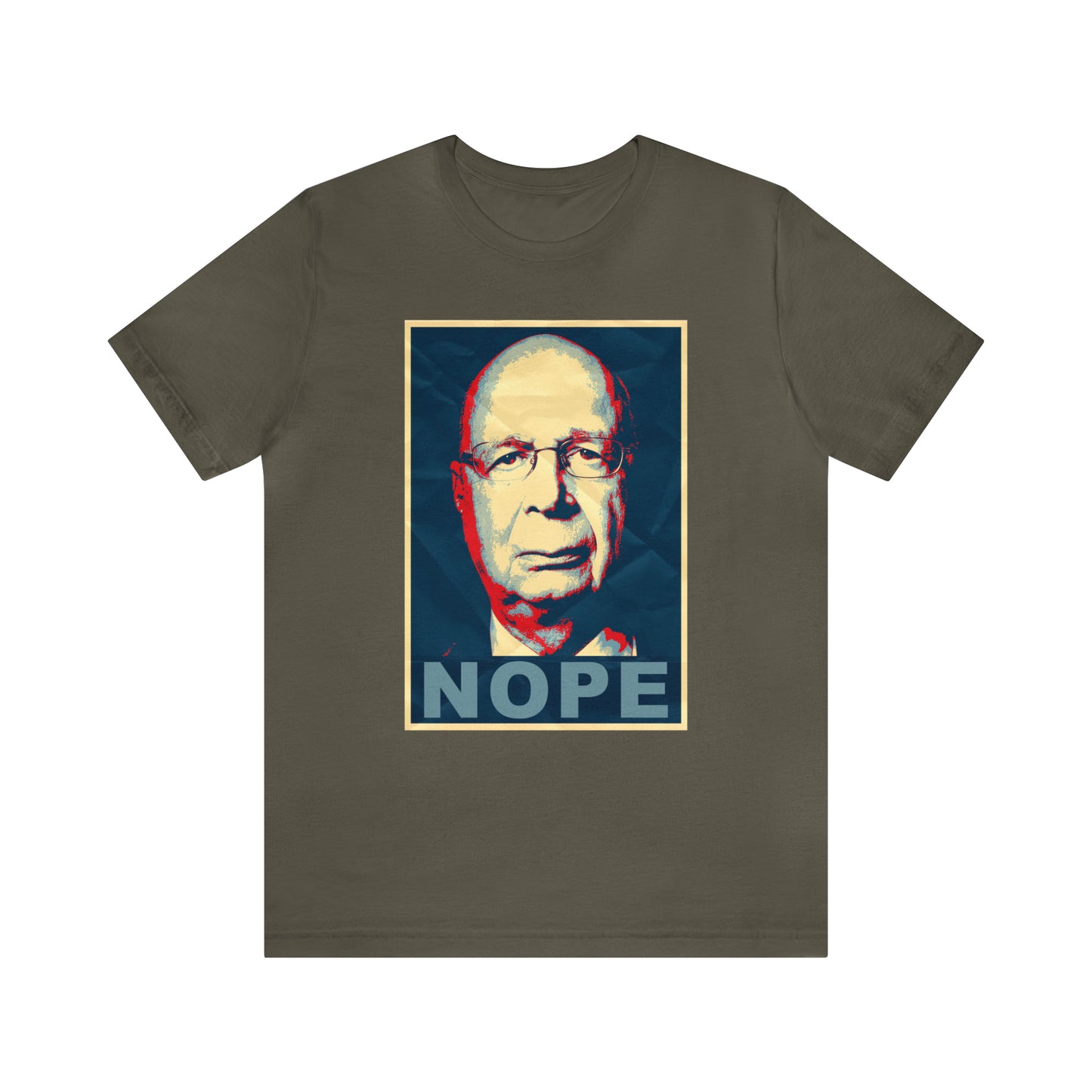 Klaus Schwap Iconic NOPE Unisex Jersey Short Sleeve Tee