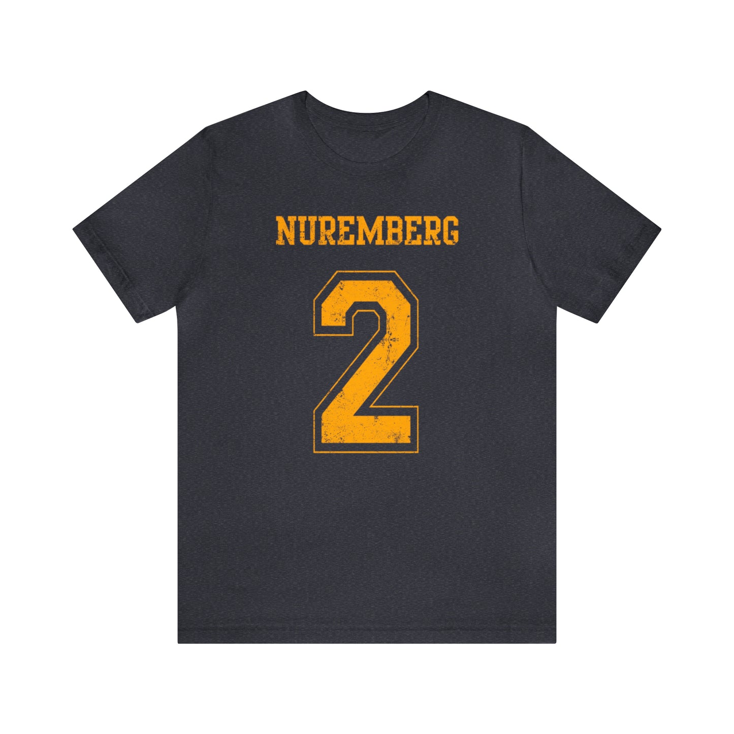 Nuremberg 2 Jersey-Style Unisex Jersey Short Sleeve Tee