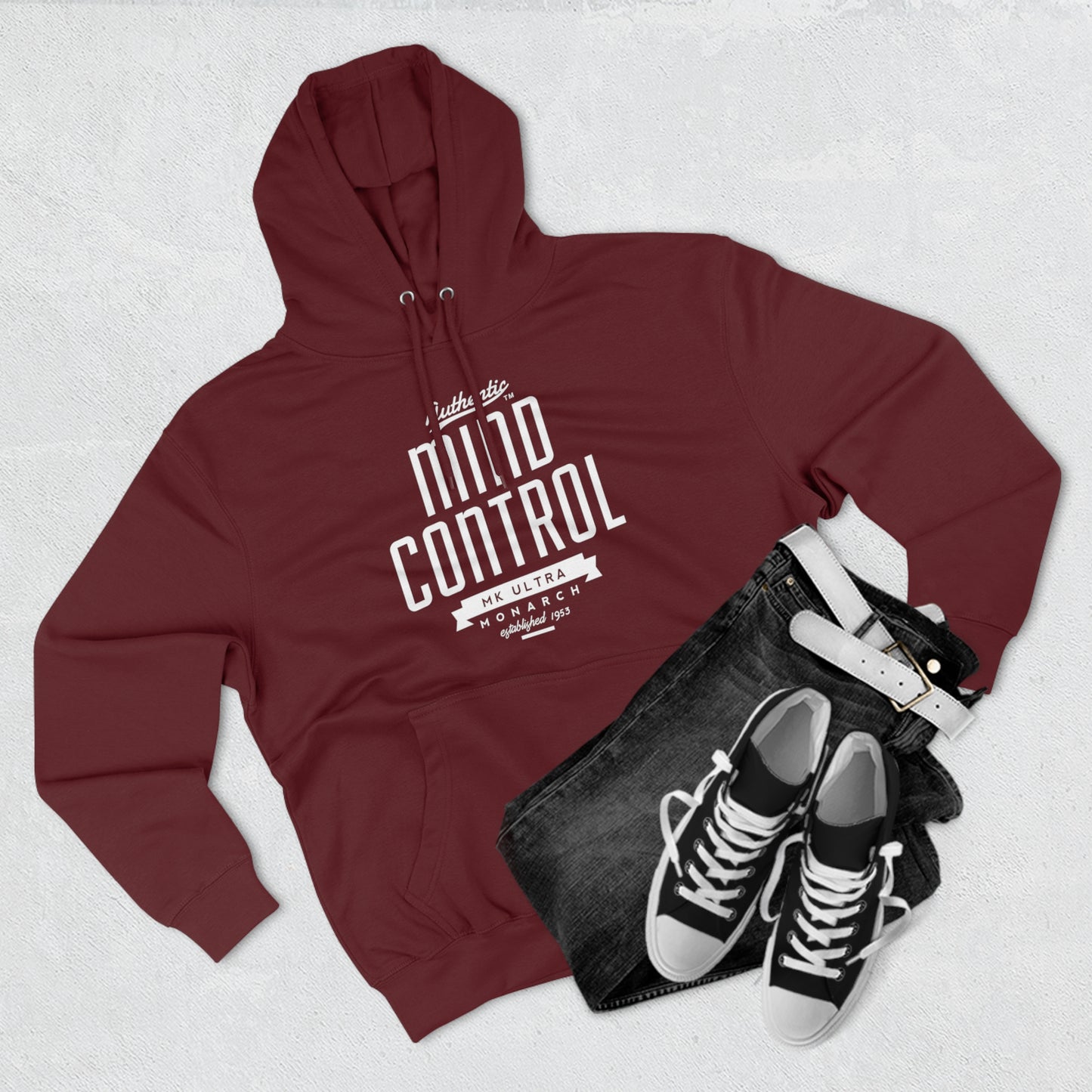 MK Ultra Mind Control Unisex Premium Pullover Hoodie