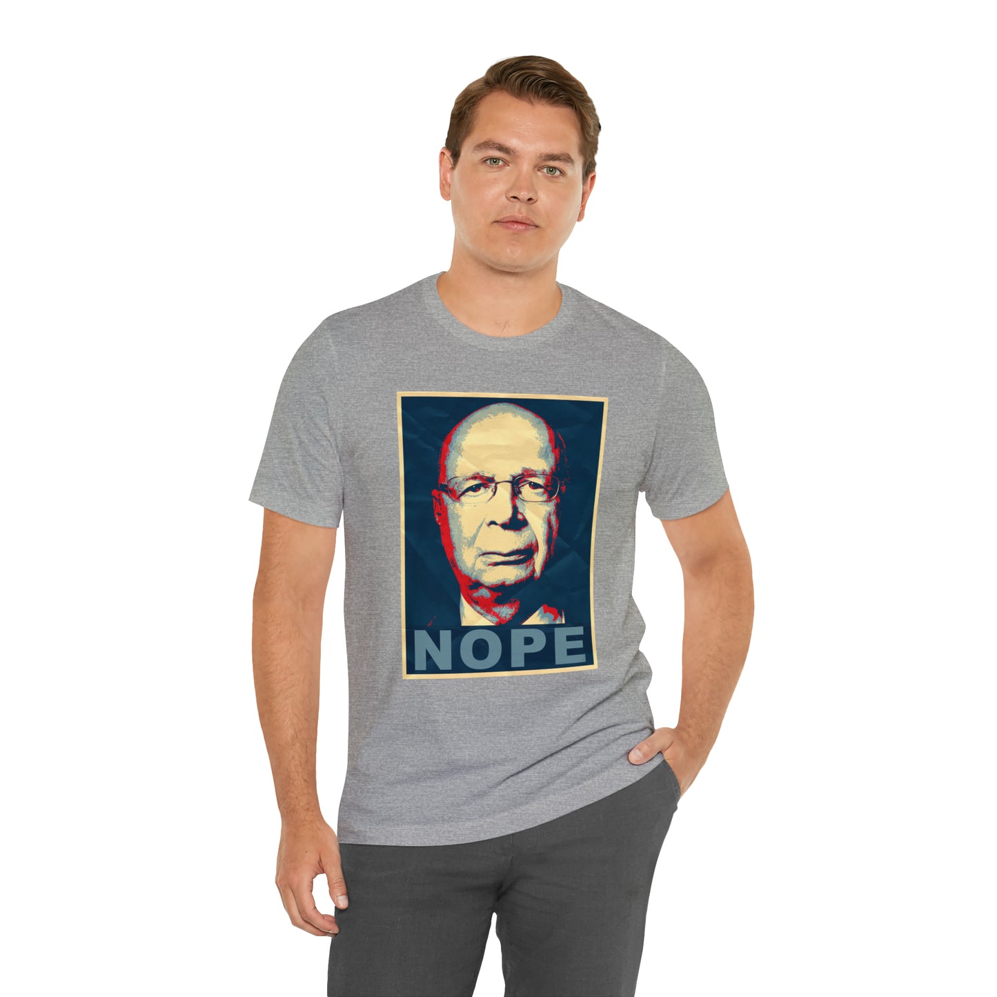 Klaus Schwap Iconic NOPE Unisex Jersey Short Sleeve Tee