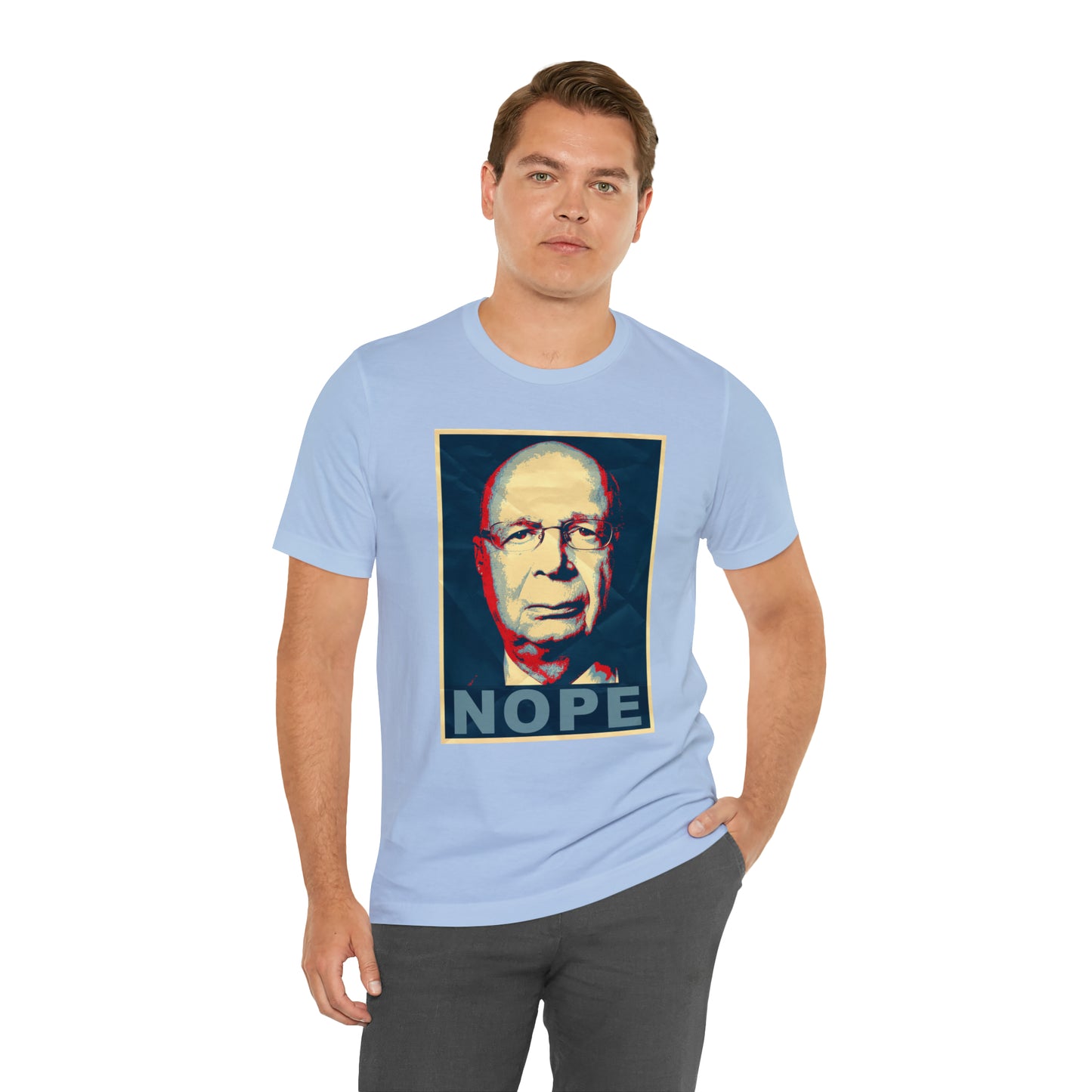 Klaus Schwap Iconic NOPE Unisex Jersey Short Sleeve Tee