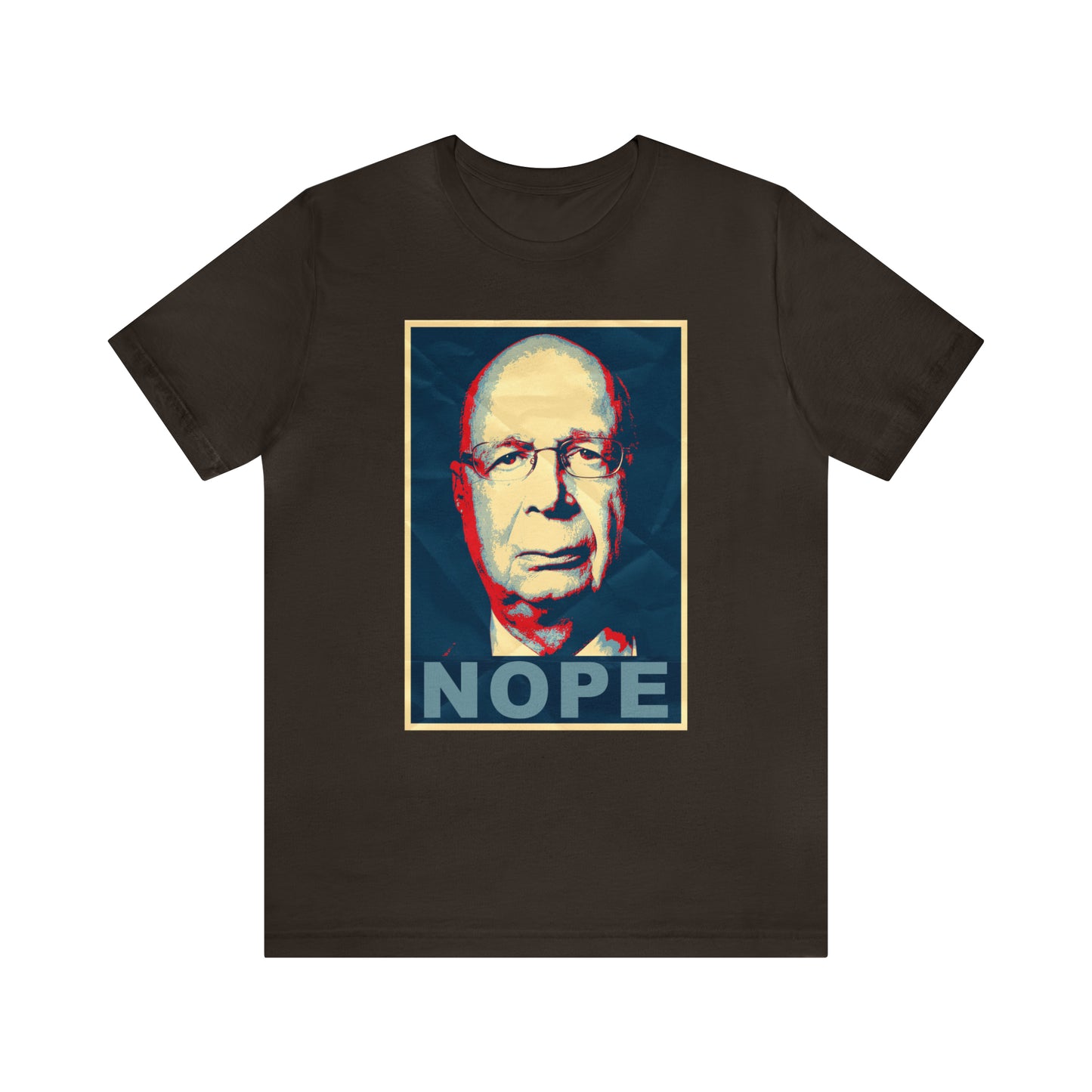 Klaus Schwap Iconic NOPE Unisex Jersey Short Sleeve Tee