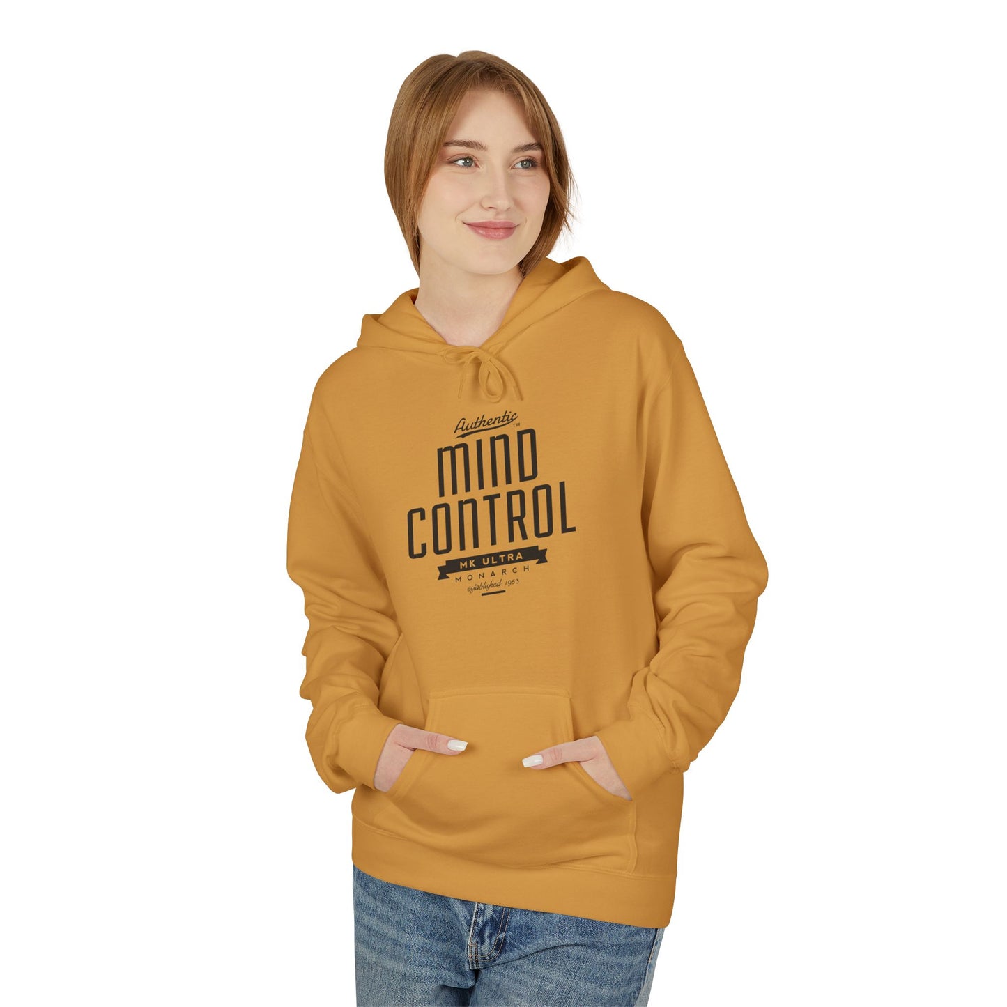 MK Ultra Mind Control Softstyle Fleece Hoodie