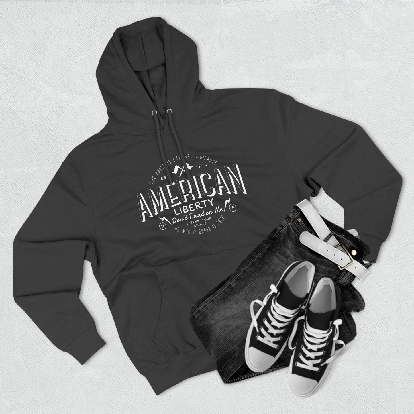 American Liberty Unisex Premium Pullover Hoodie