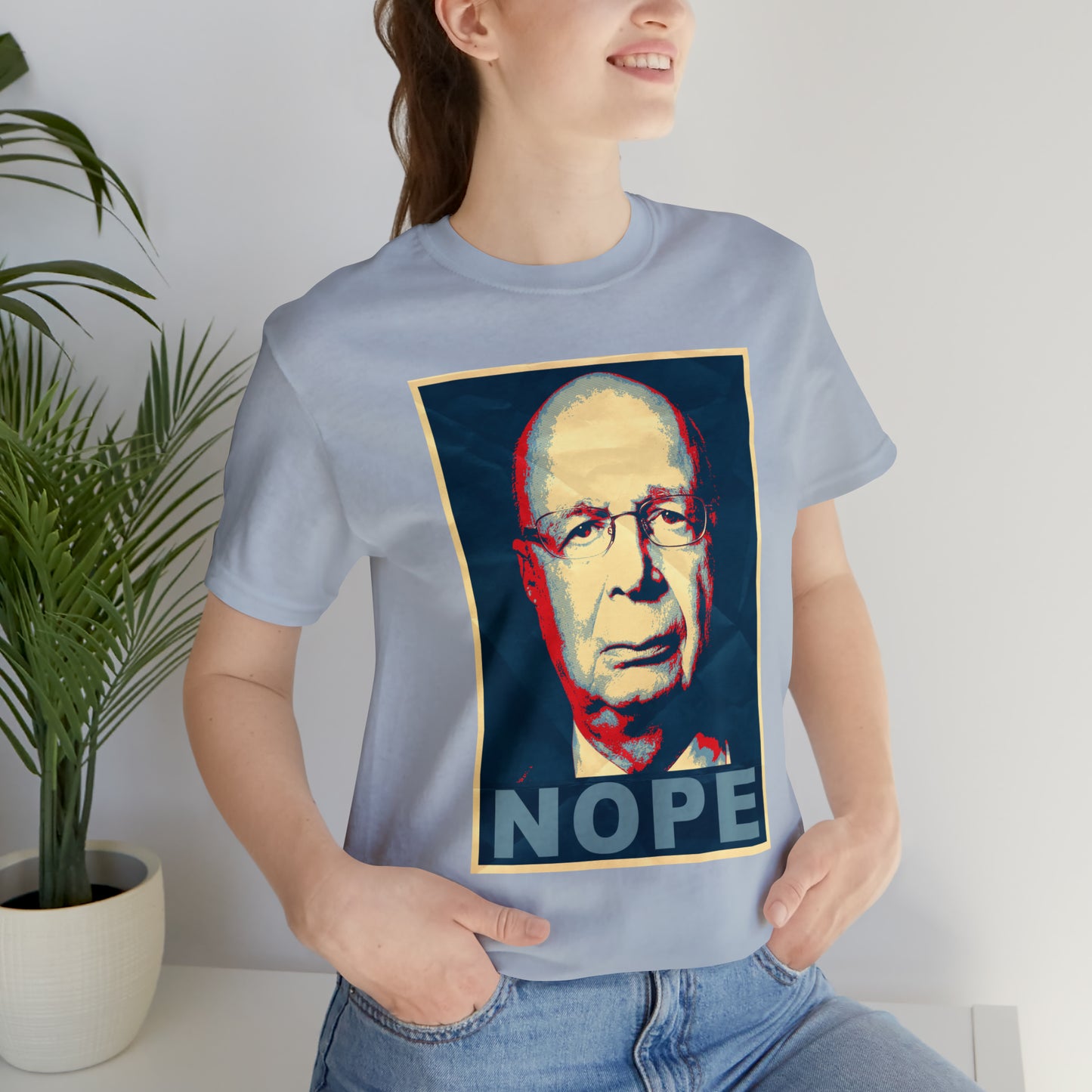 Klaus Schwap Iconic NOPE Unisex Jersey Short Sleeve Tee