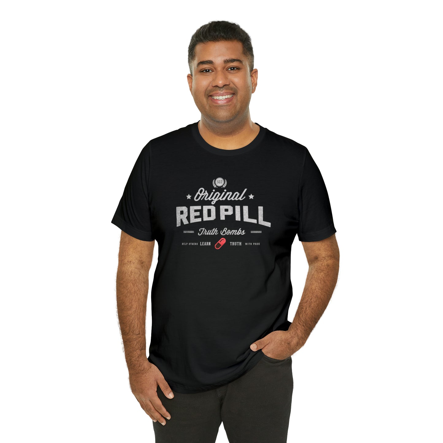 Red Pill Truth Bombs Unisex Jersey Short Sleeve Tee