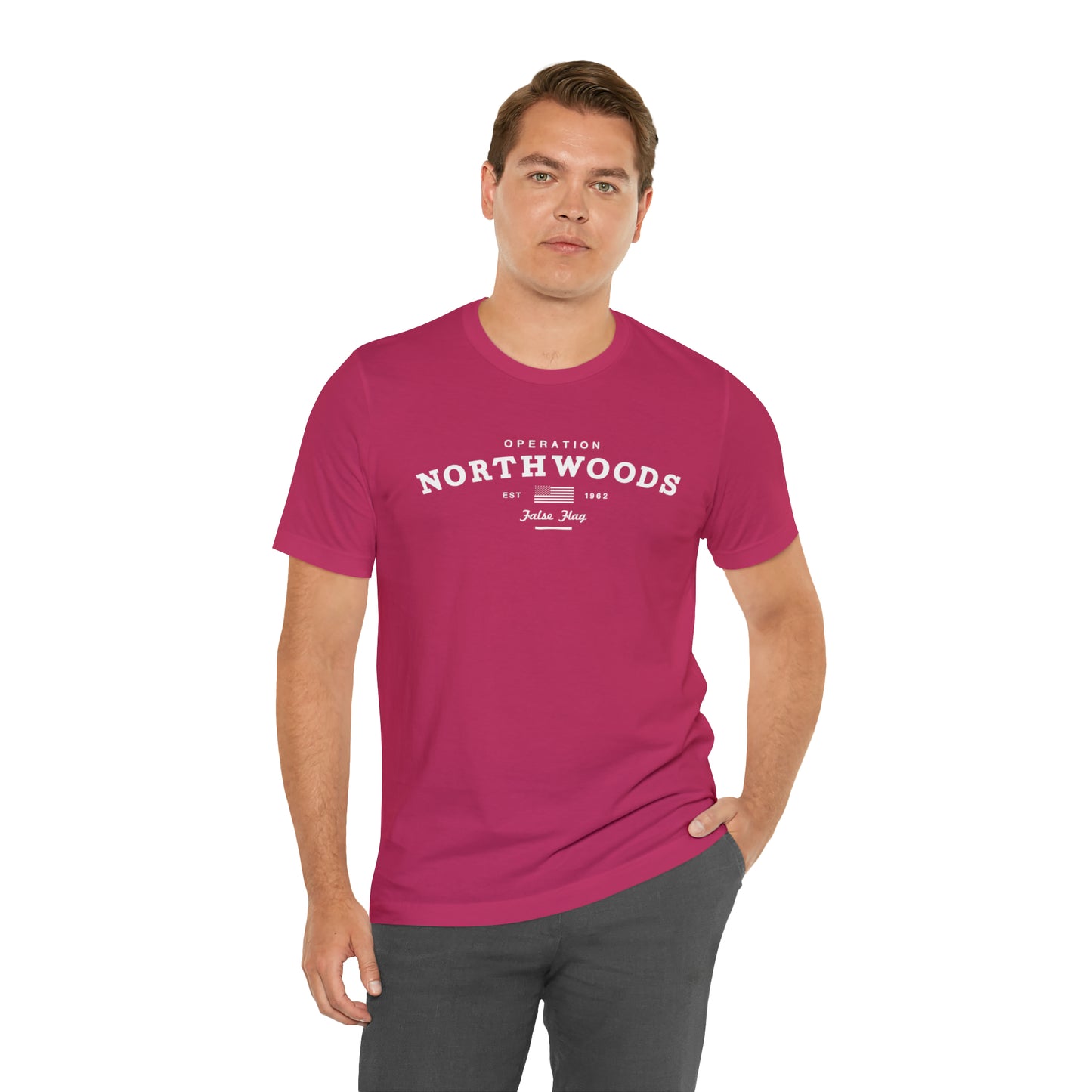 Operation Northwoods Unisex Jersey Short Sleeve Tee