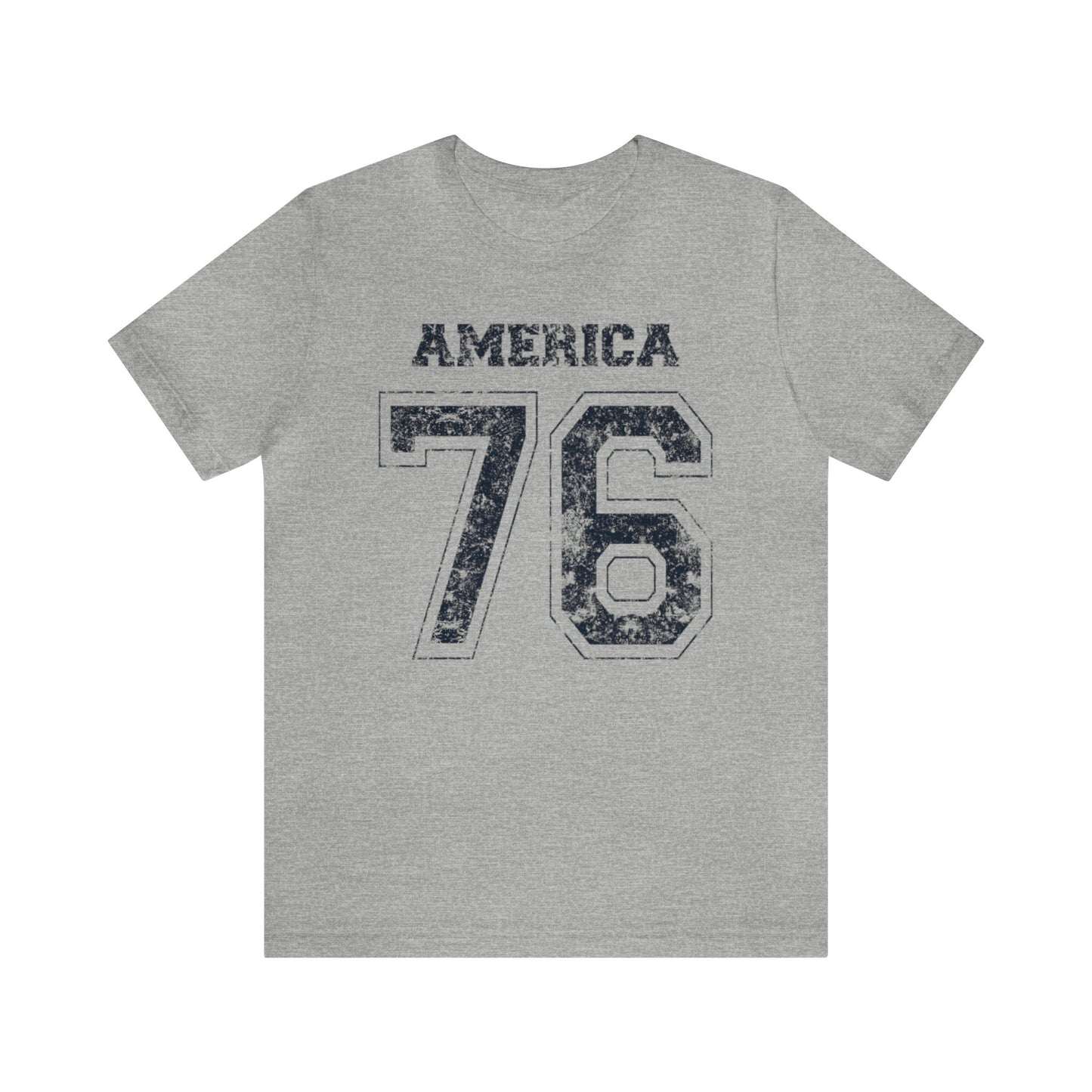 America 76 Jersey-Style Unisex Jersey Short Sleeve Tee