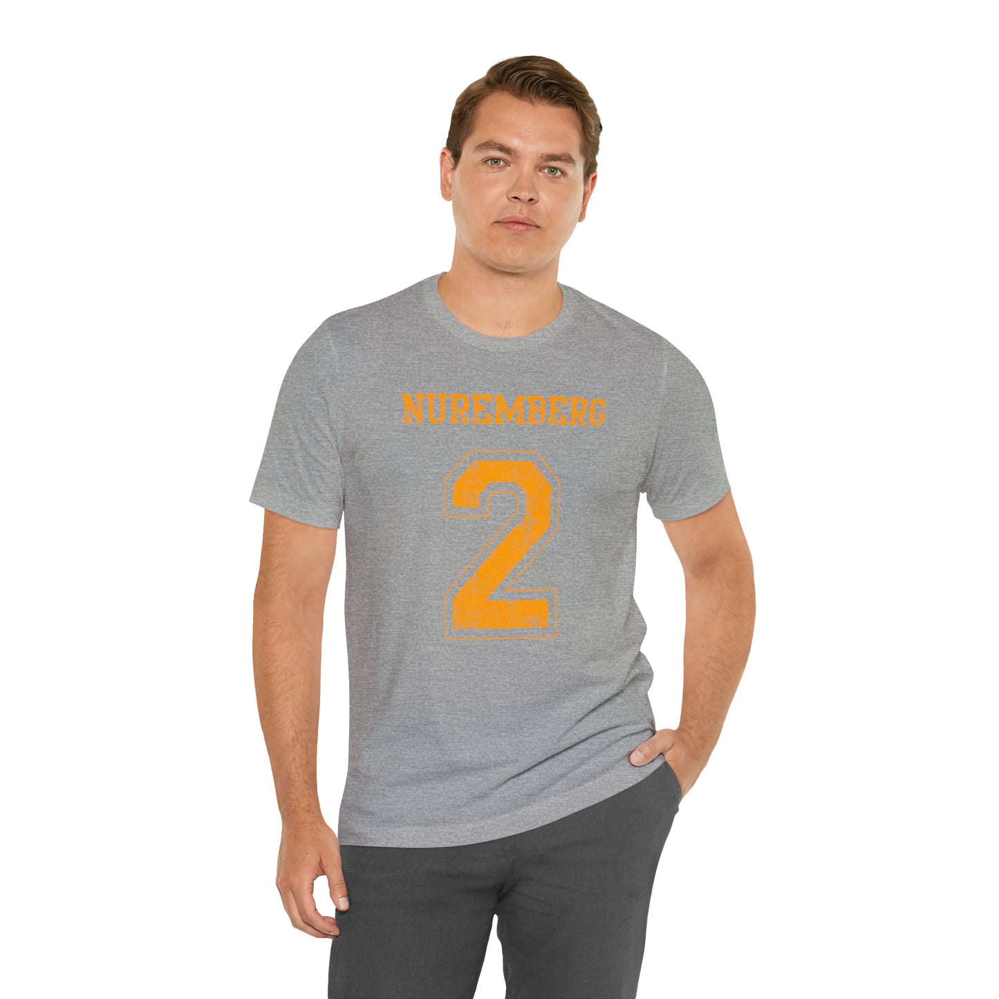 Nuremberg 2 Jersey-Style Unisex Jersey Short Sleeve Tee