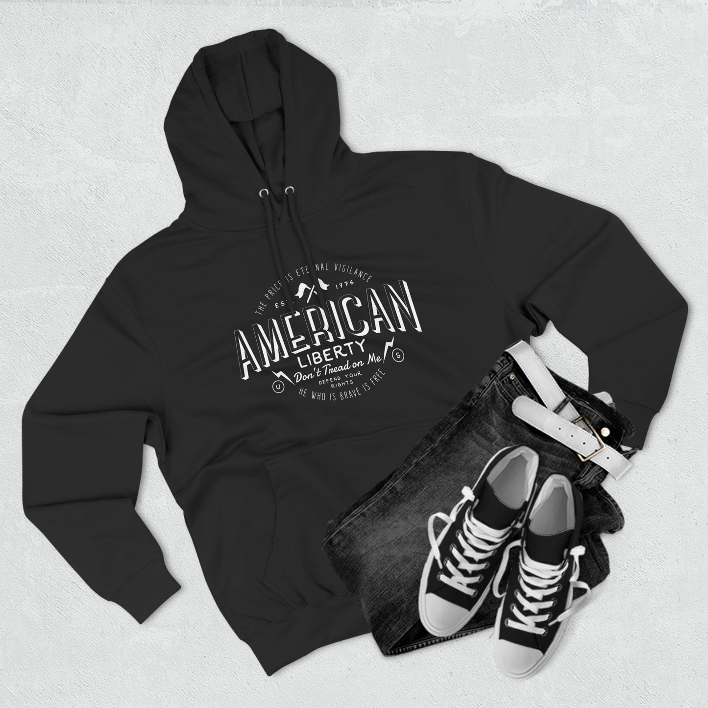 American Liberty Unisex Premium Pullover Hoodie