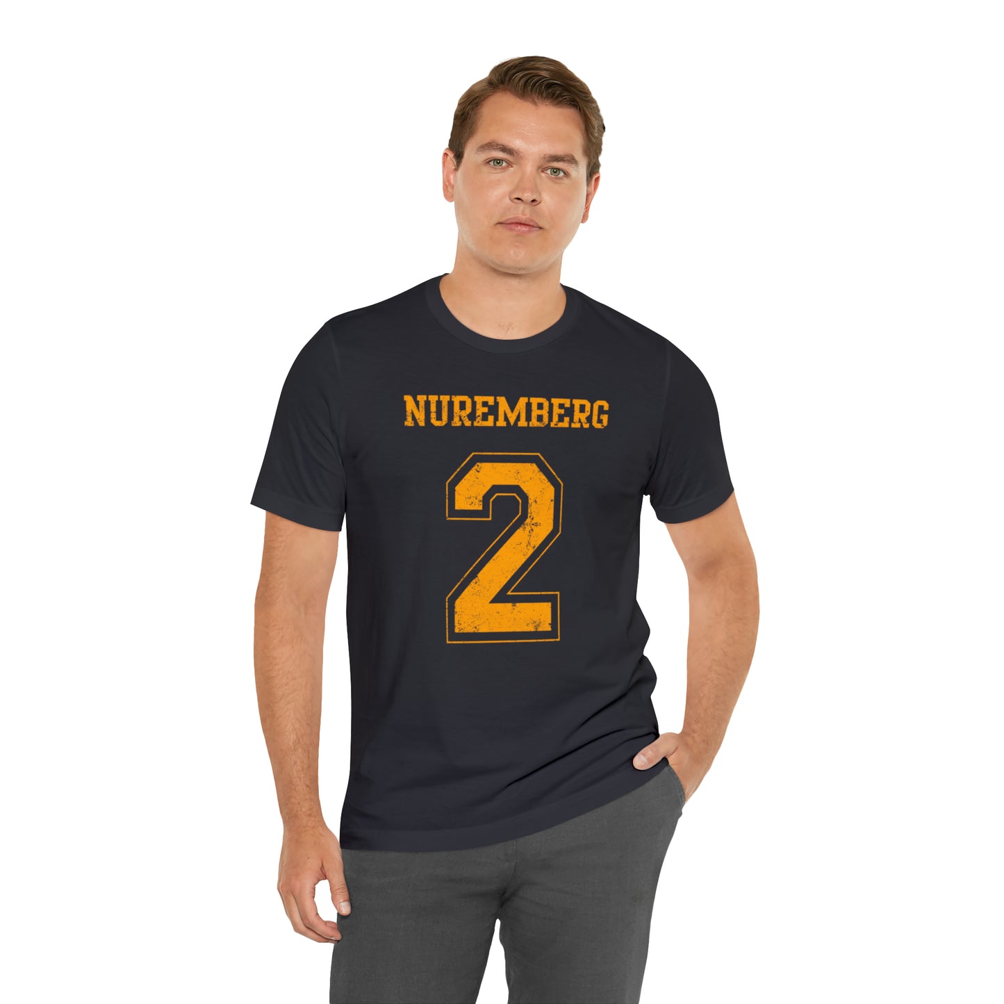 Nuremberg 2 Jersey-Style Unisex Jersey Short Sleeve Tee