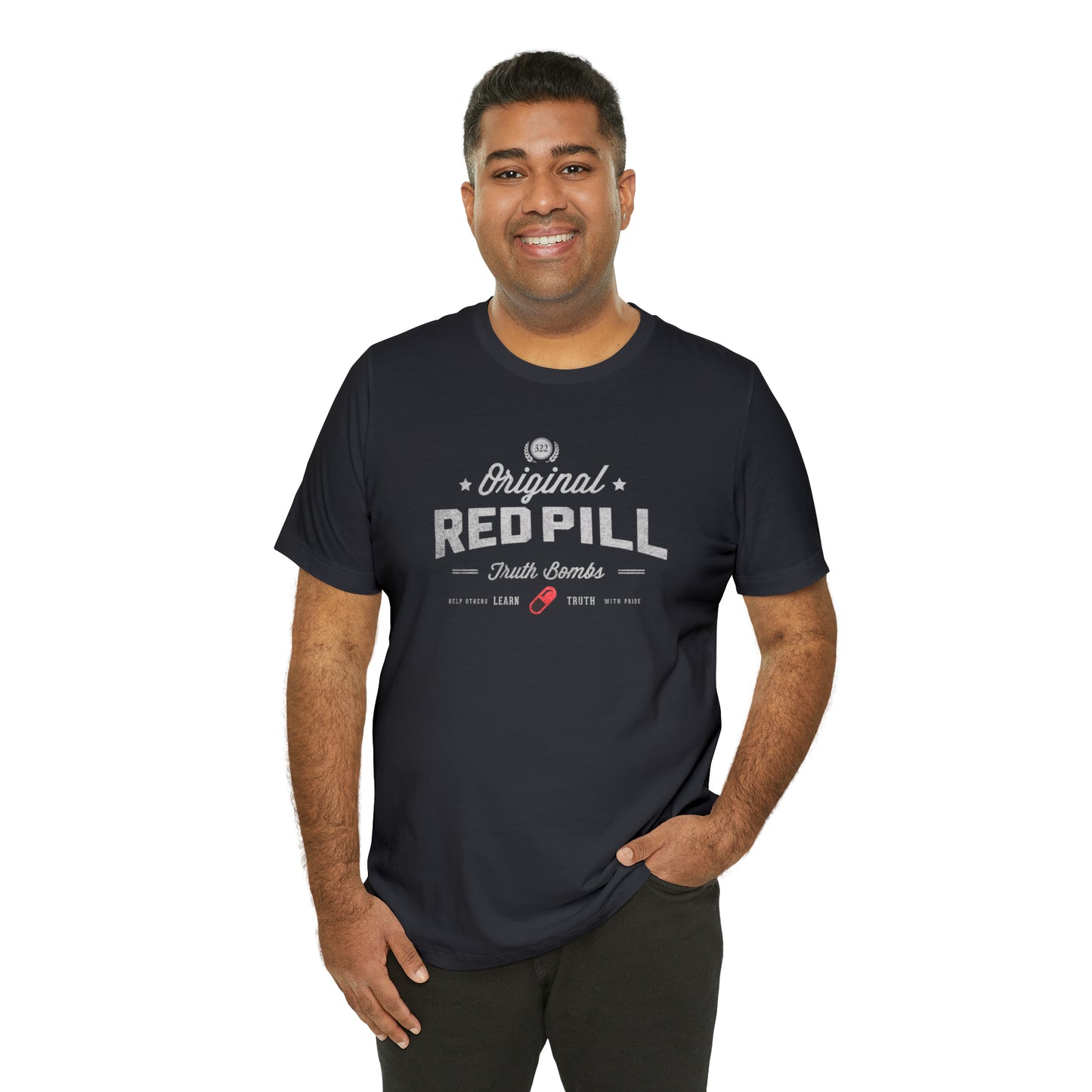 Red Pill Truth Bombs Unisex Jersey Short Sleeve Tee