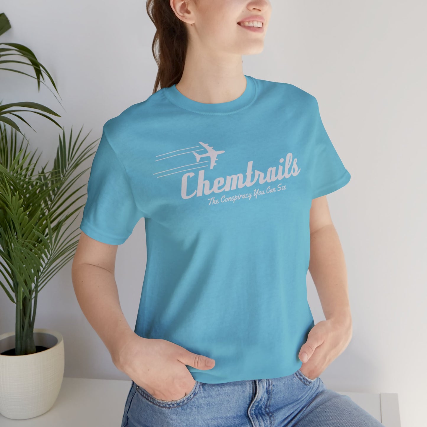 Chemtrails The Consipracy You Can See Unisex Jersey Short Sleeve Tee