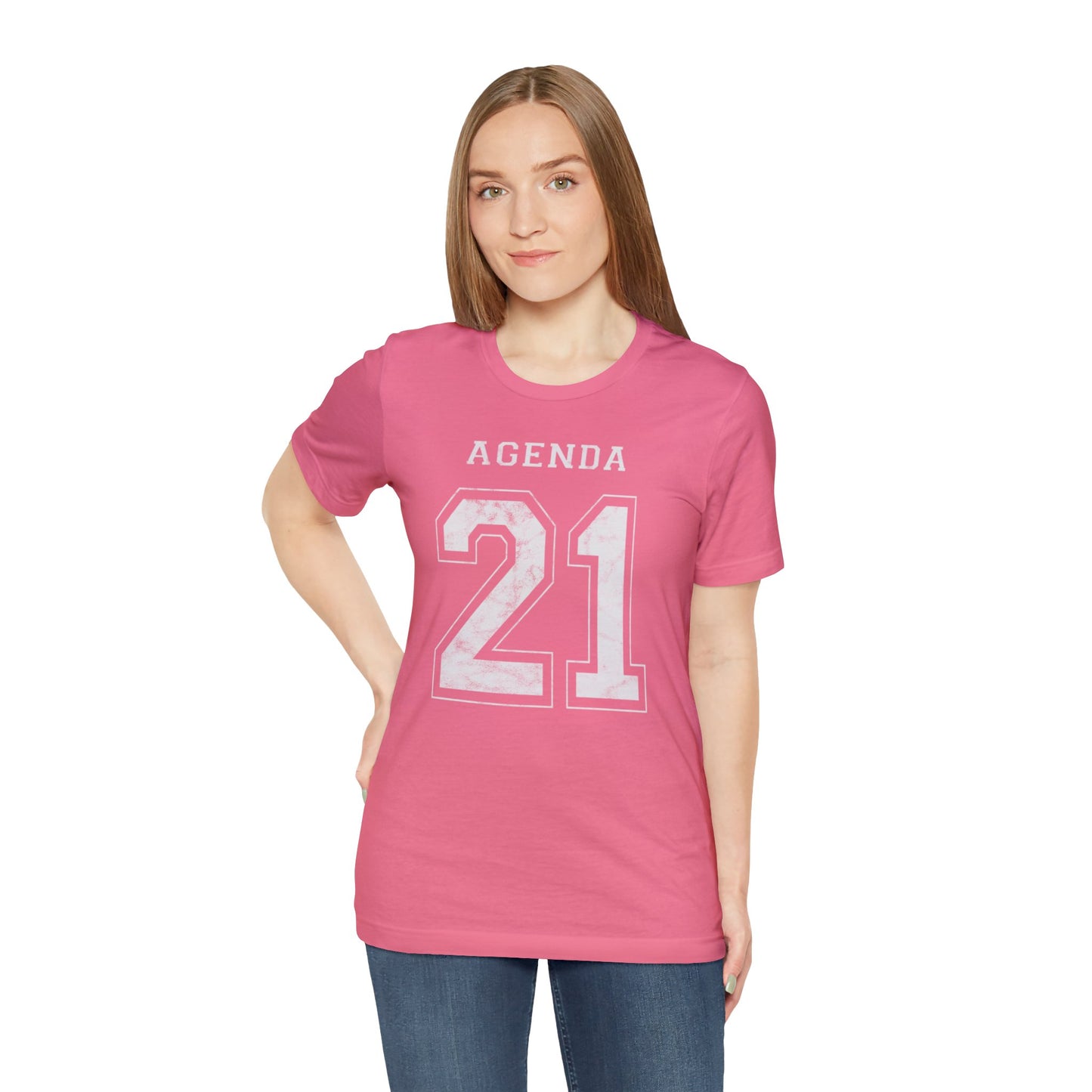 Agenda 21 Jersey-Style Unisex Jersey Short Sleeve Tee