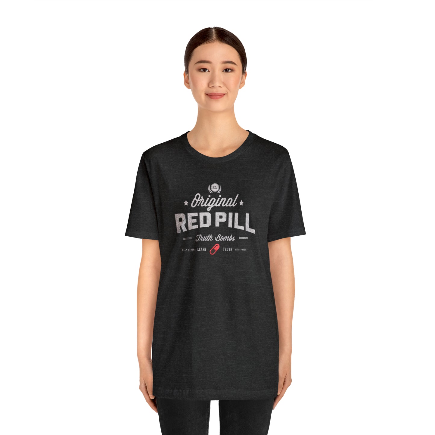 Red Pill Truth Bombs Unisex Jersey Short Sleeve Tee