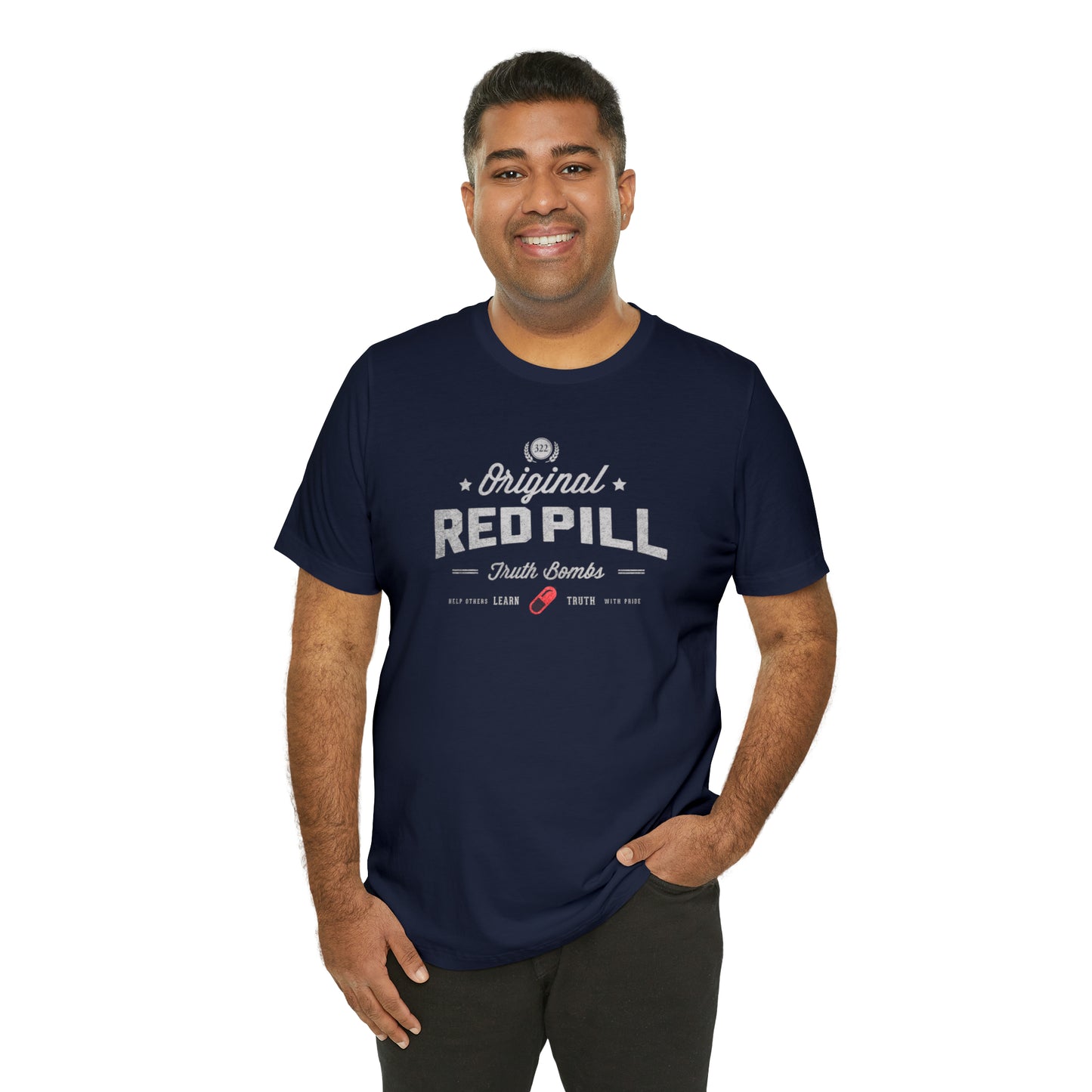 Red Pill Truth Bombs Unisex Jersey Short Sleeve Tee