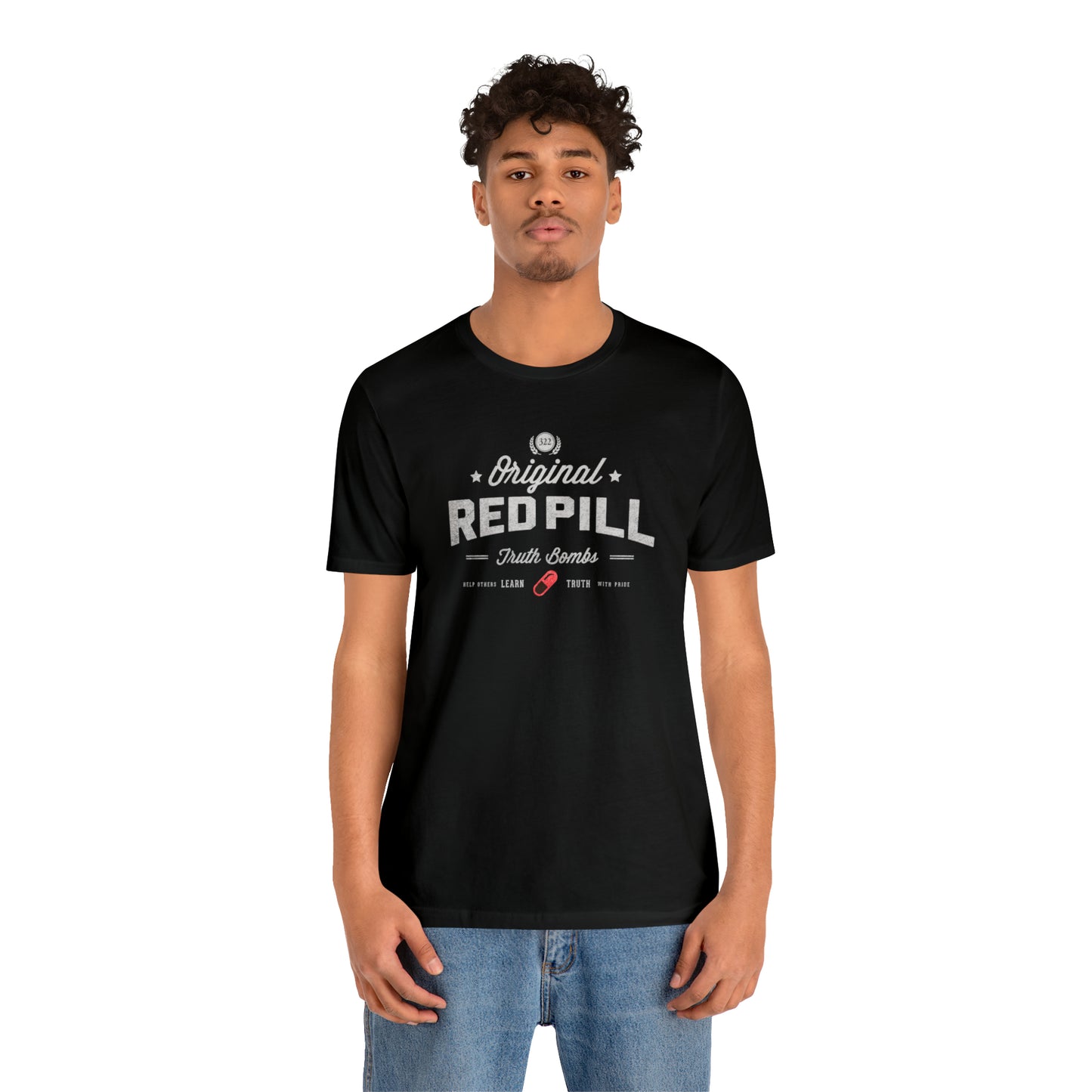 Red Pill Truth Bombs Unisex Jersey Short Sleeve Tee