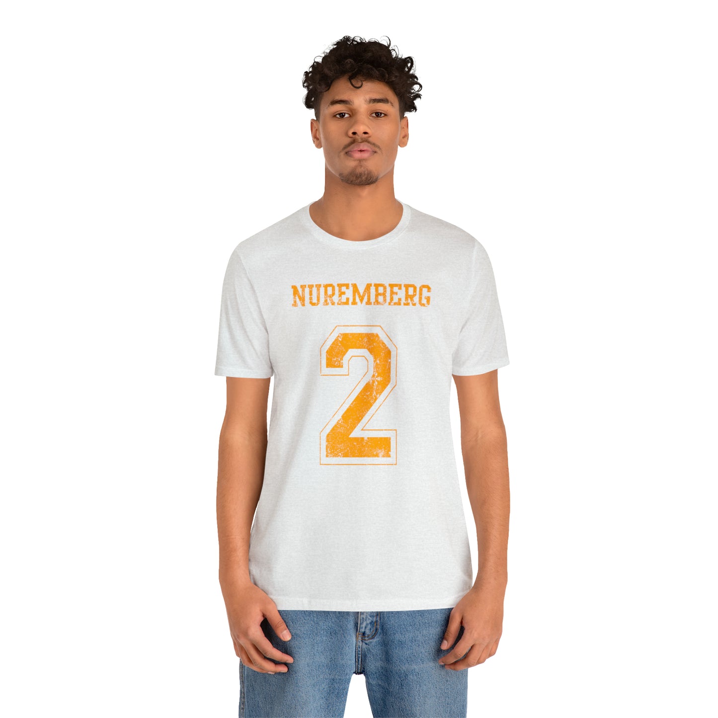 Nuremberg 2 Jersey-Style Unisex Jersey Short Sleeve Tee