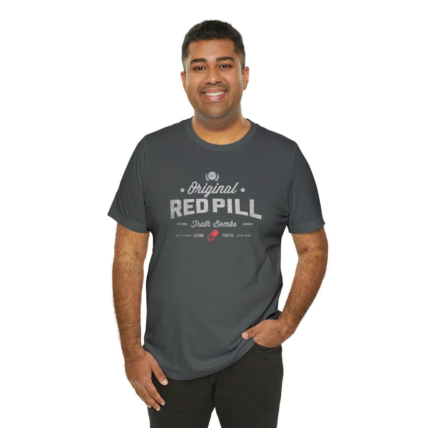 Red Pill Truth Bombs Unisex Jersey Short Sleeve Tee