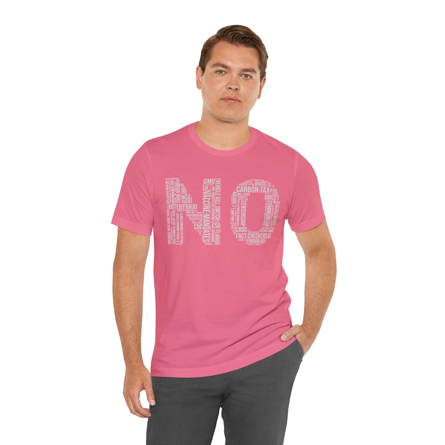 NO Word Cloud T-Shirt