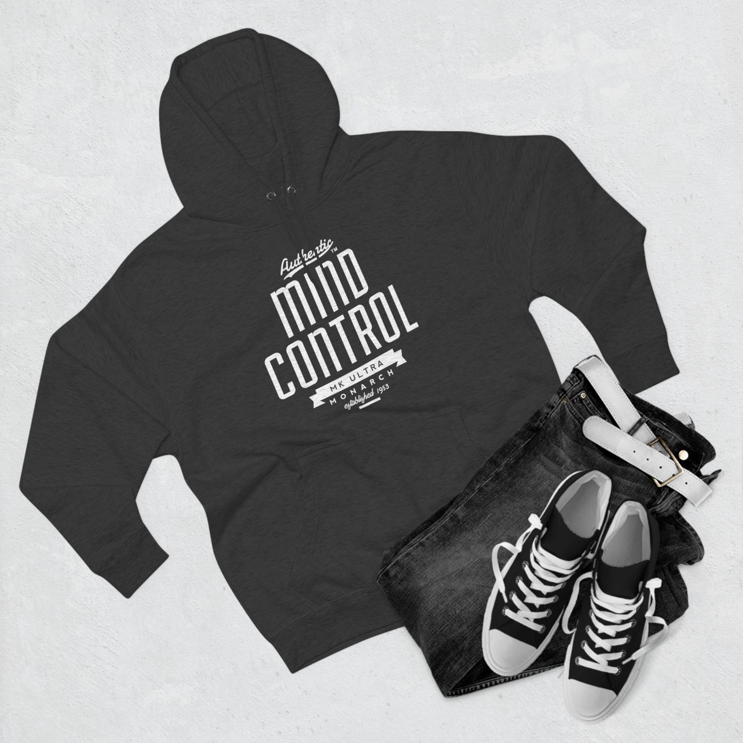 MK Ultra Mind Control Unisex Premium Pullover Hoodie