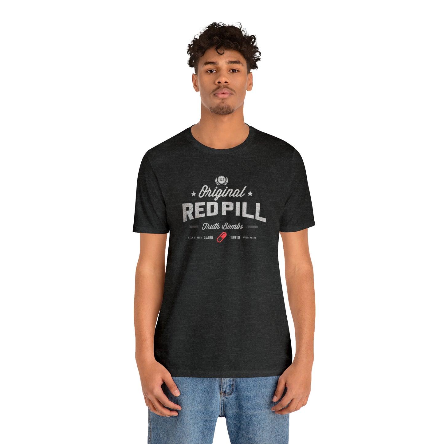 Red Pill Truth Bombs Unisex Jersey Short Sleeve Tee