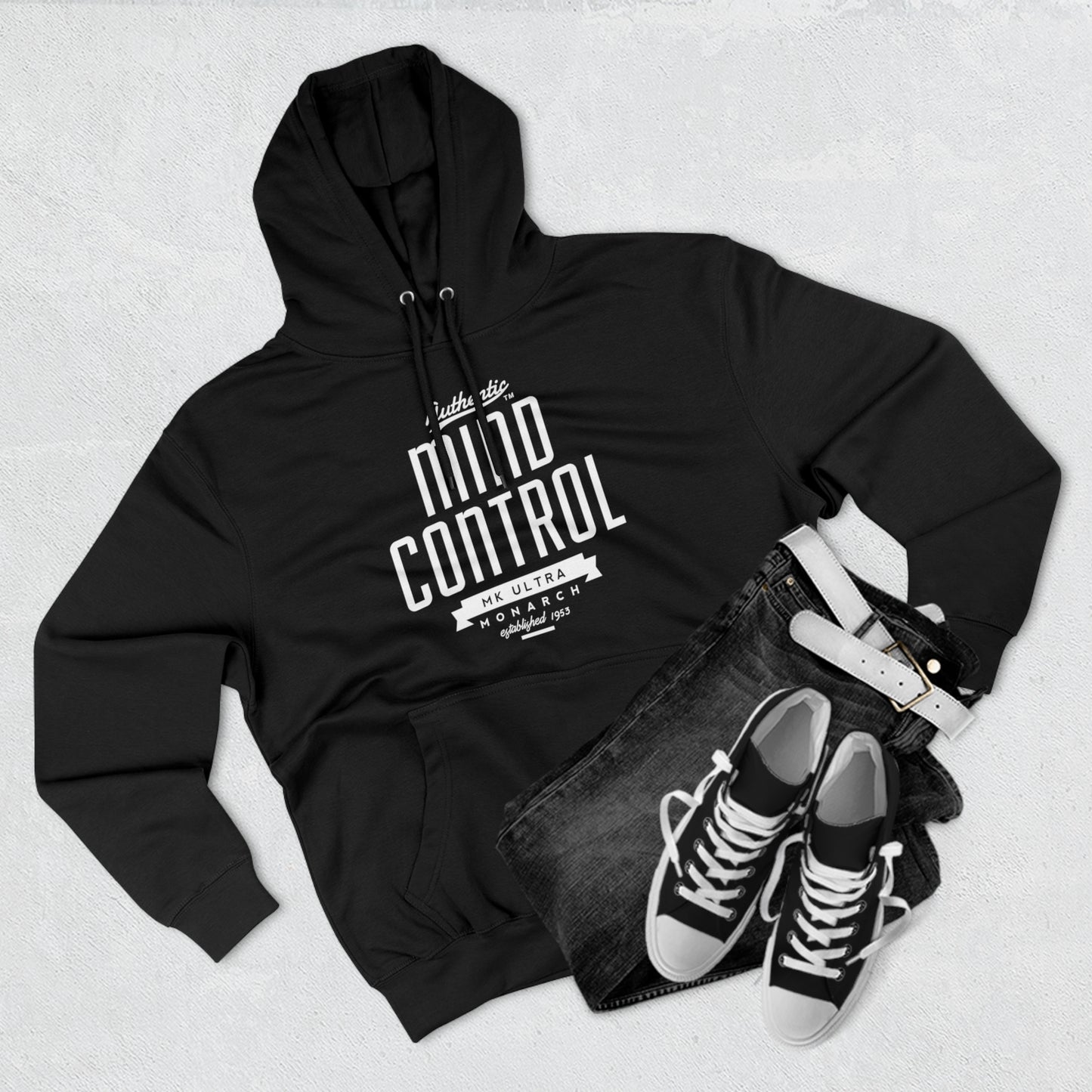 MK Ultra Mind Control Unisex Premium Pullover Hoodie