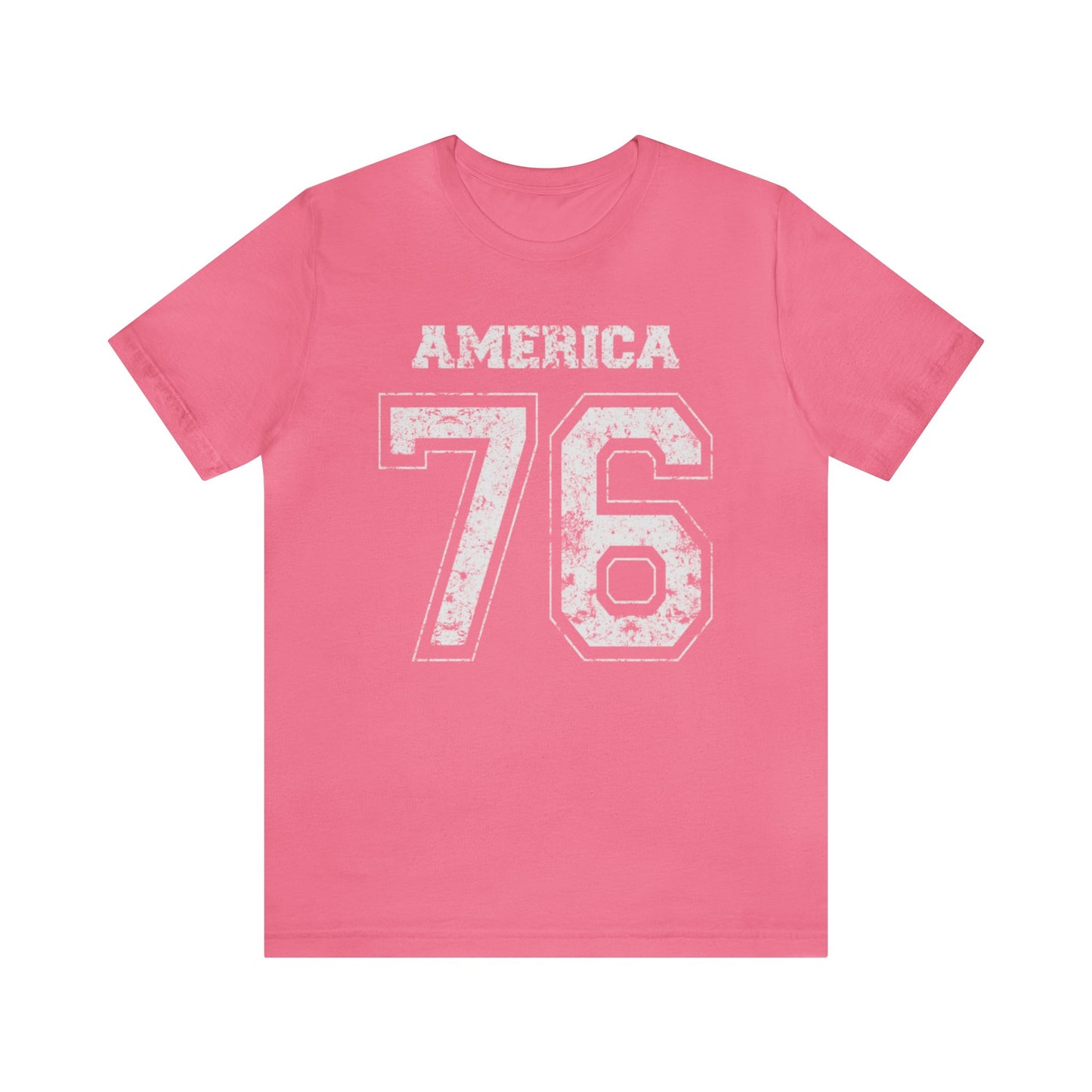 America 76 Jersey-Style Unisex Jersey Short Sleeve Tee