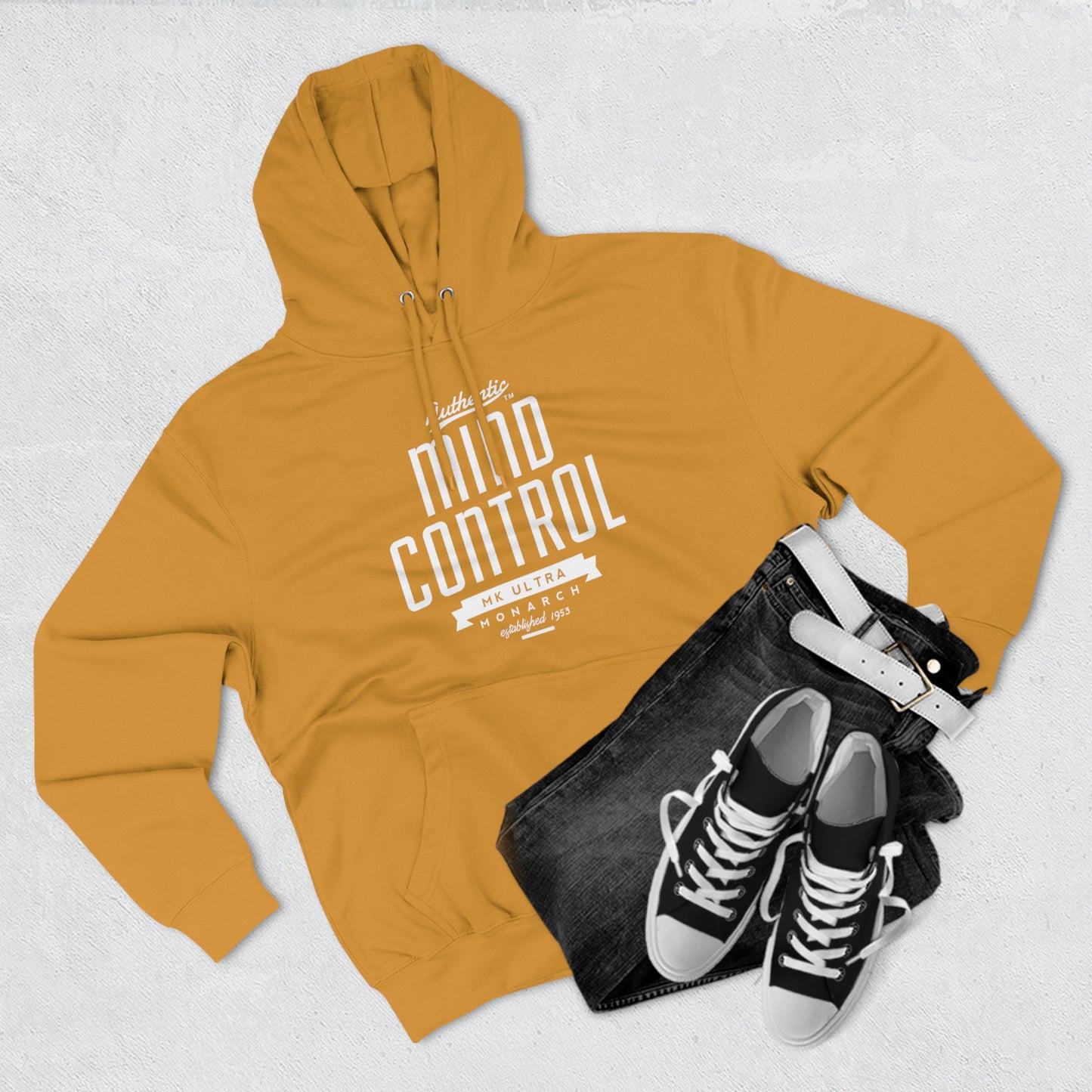 MK Ultra Mind Control Unisex Premium Pullover Hoodie