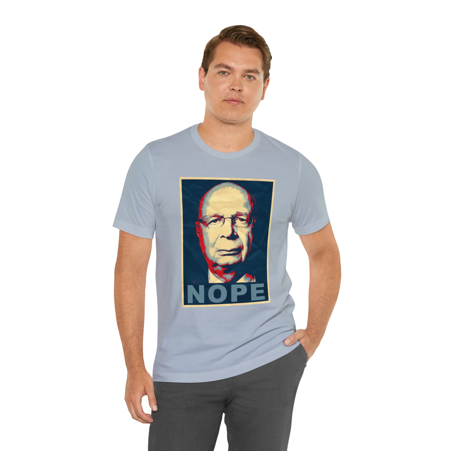 Klaus Schwap Iconic NOPE Unisex Jersey Short Sleeve Tee