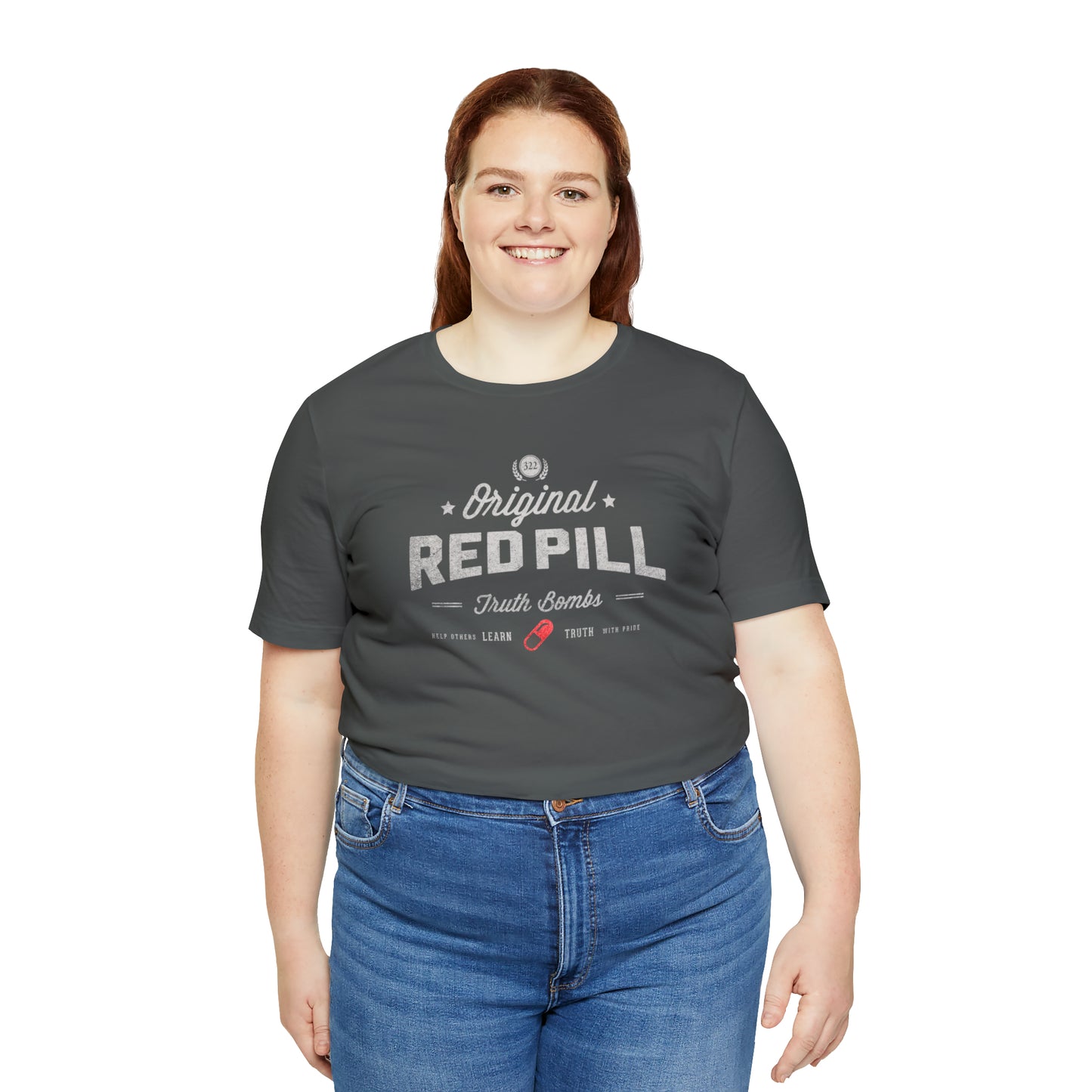 Red Pill Truth Bombs Unisex Jersey Short Sleeve Tee