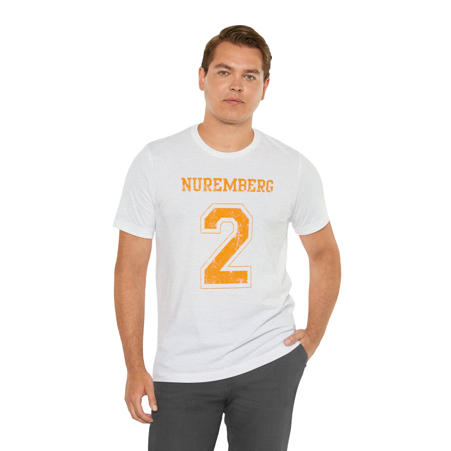 Nuremberg 2 Jersey-Style Unisex Jersey Short Sleeve Tee