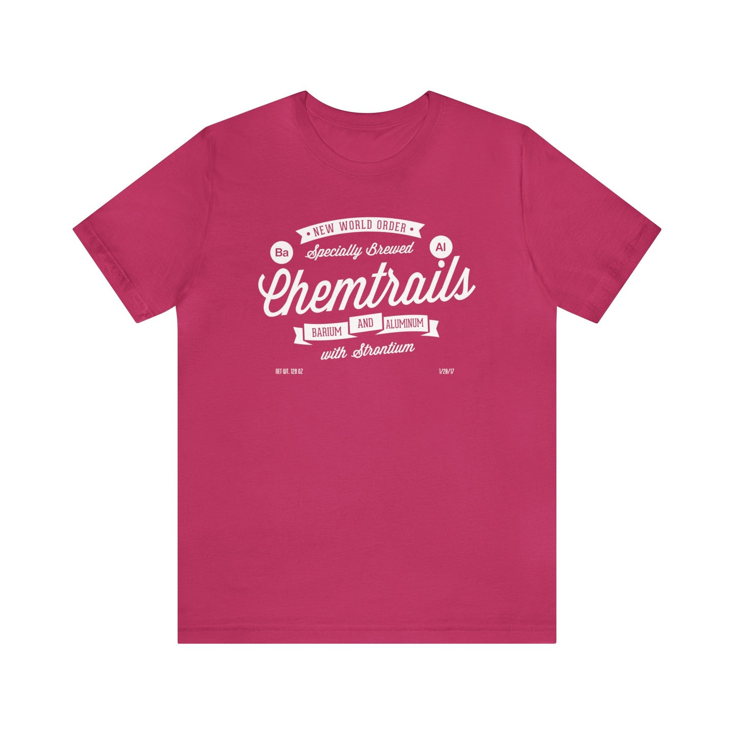 Chemtrails Ba Al Unisex Jersey Short Sleeve Tee