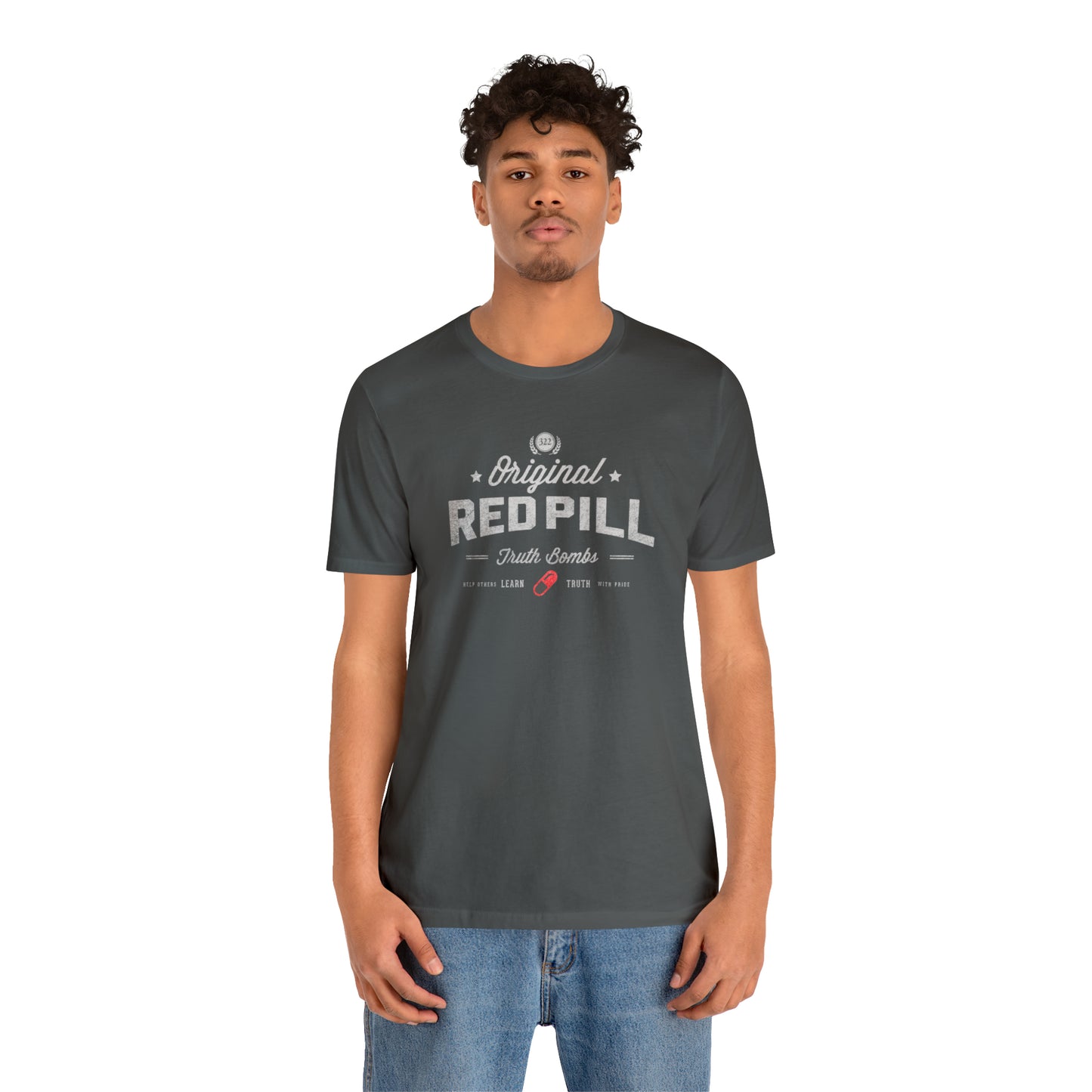 Red Pill Truth Bombs Unisex Jersey Short Sleeve Tee