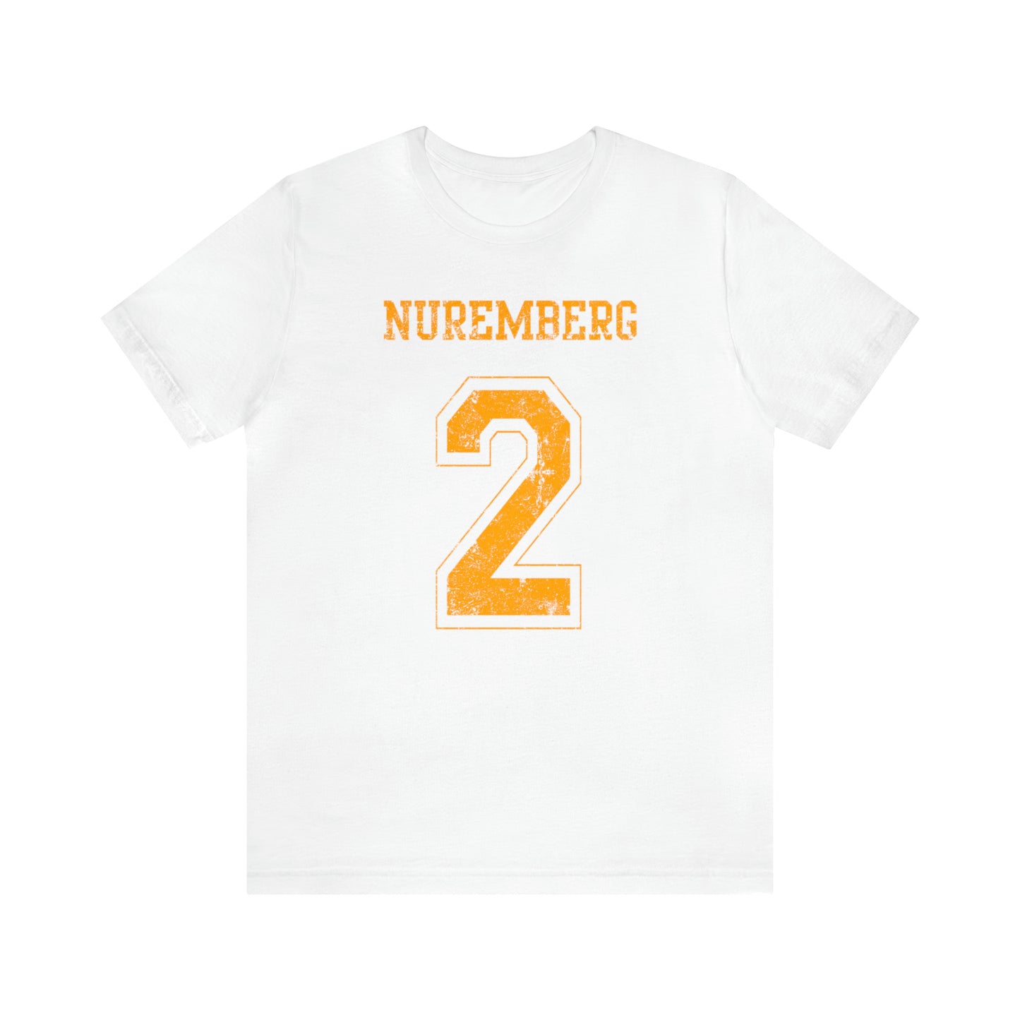 Nuremberg 2 Jersey-Style Unisex Jersey Short Sleeve Tee