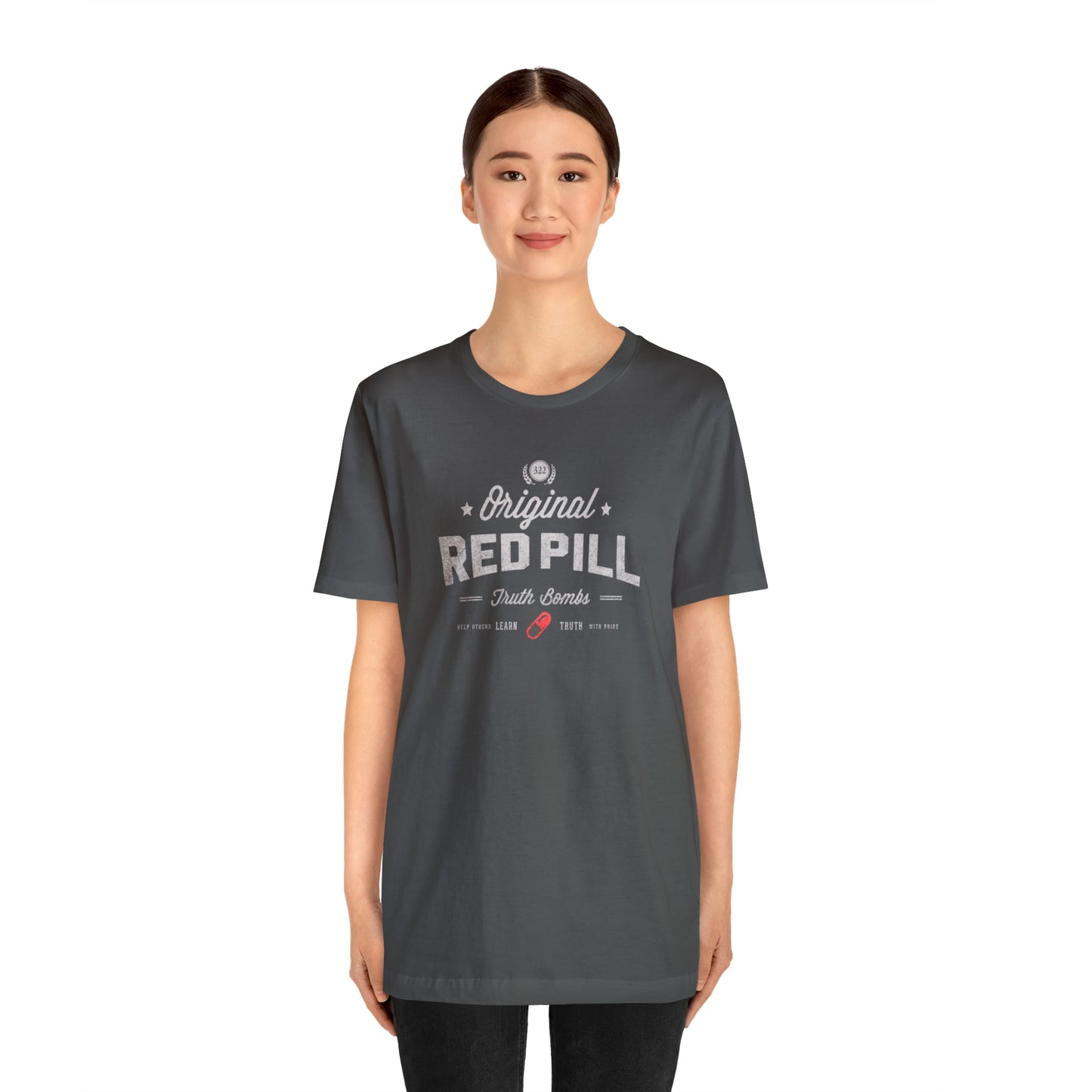 Red Pill Truth Bombs Unisex Jersey Short Sleeve Tee