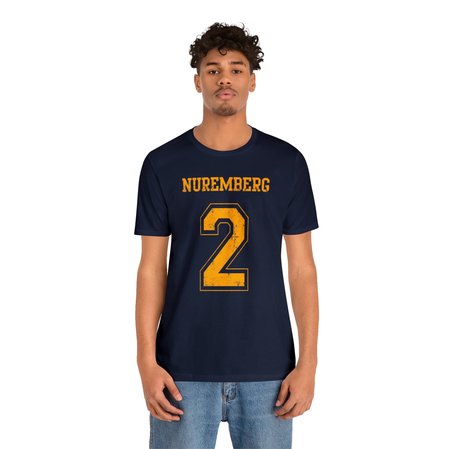 Nuremberg 2 Jersey-Style Unisex Jersey Short Sleeve Tee