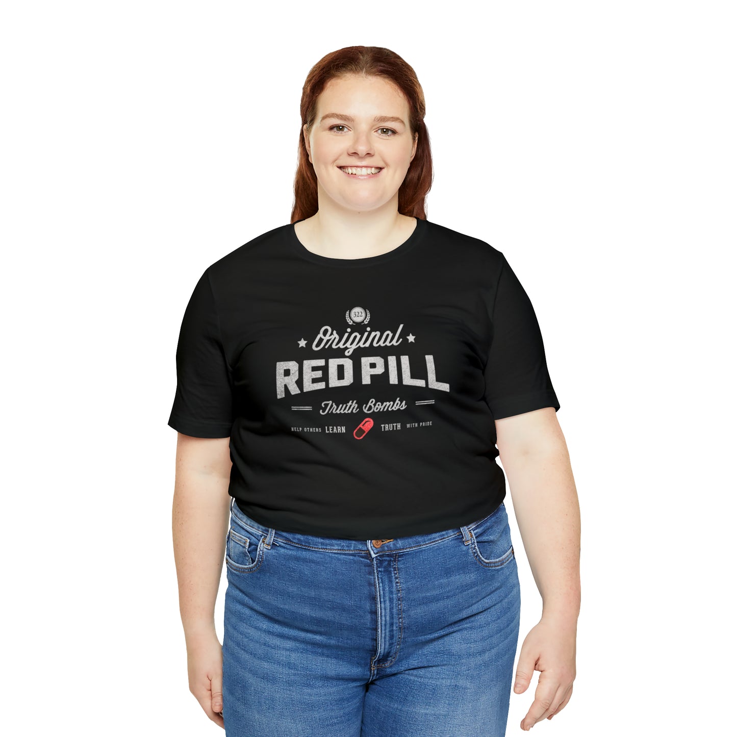 Red Pill Truth Bombs Unisex Jersey Short Sleeve Tee