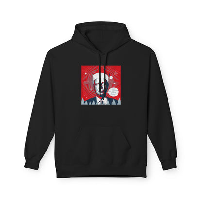 Klaus Schwab Yule Get Nothing And Be Happy Softstyle Fleece Hoodie