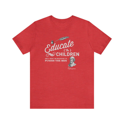 Educate The Children Unisex Jersey Short Sleeve Tee