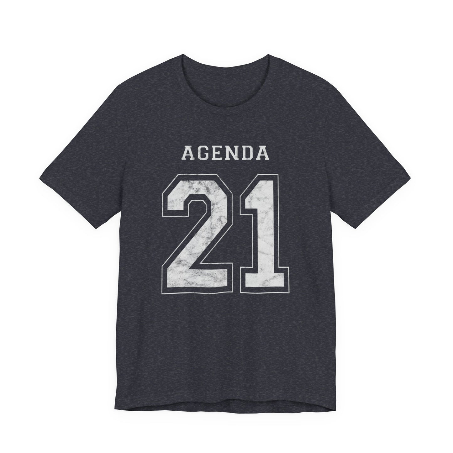 Agenda 21 Football Jersey Design Unisex Jersey Short Sleeve Tee