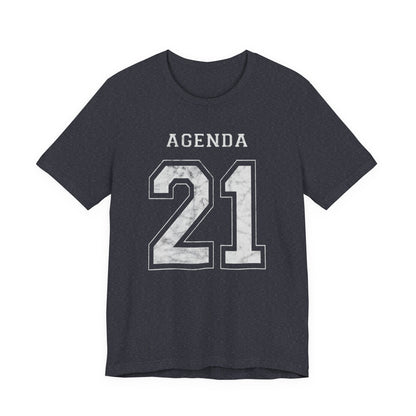 Agenda 21 Football Jersey Design Unisex Jersey Short Sleeve Tee